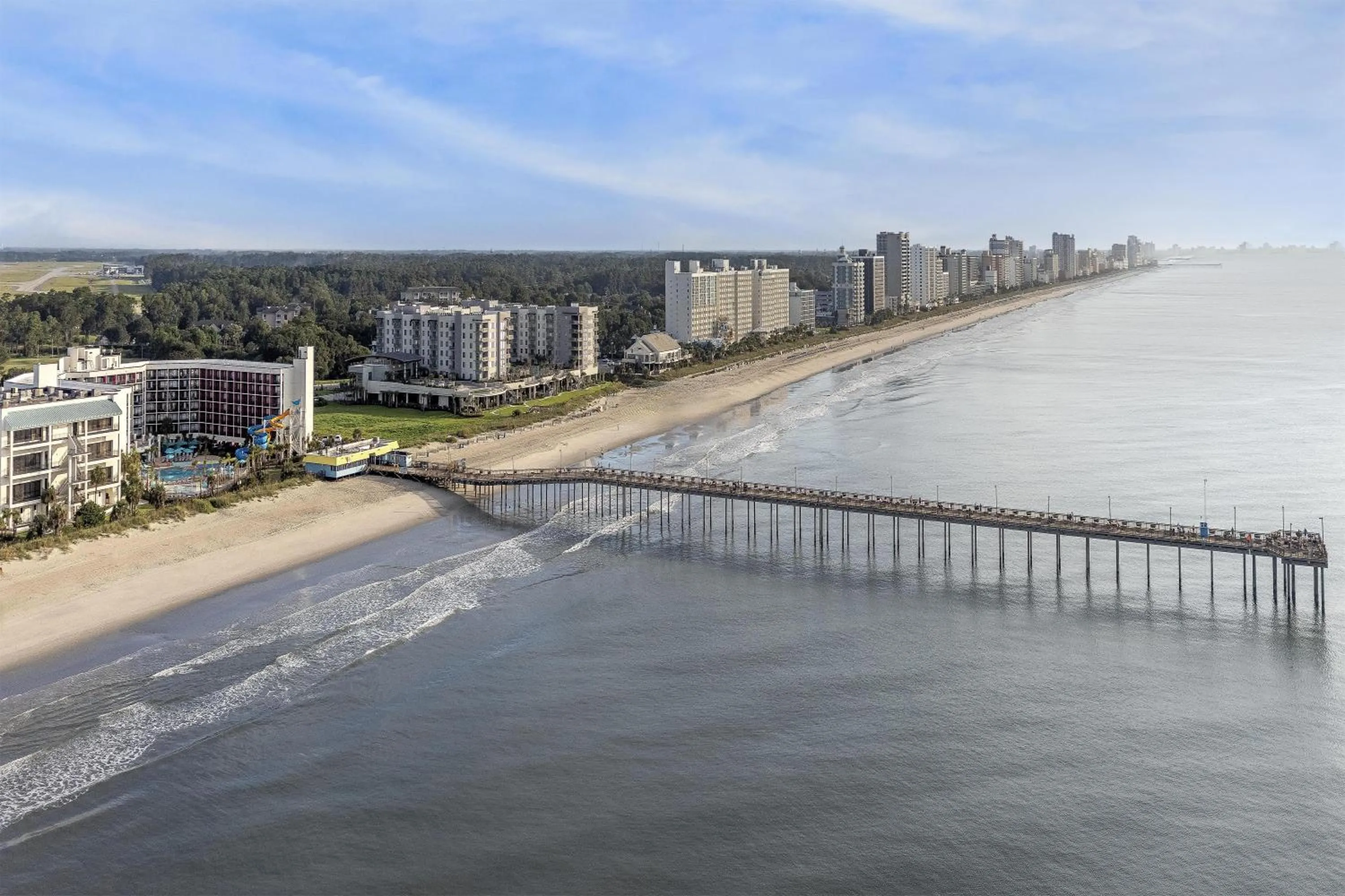 Property building in The Ellie Beach Resort Myrtle Beach, Tapestry By Hilton