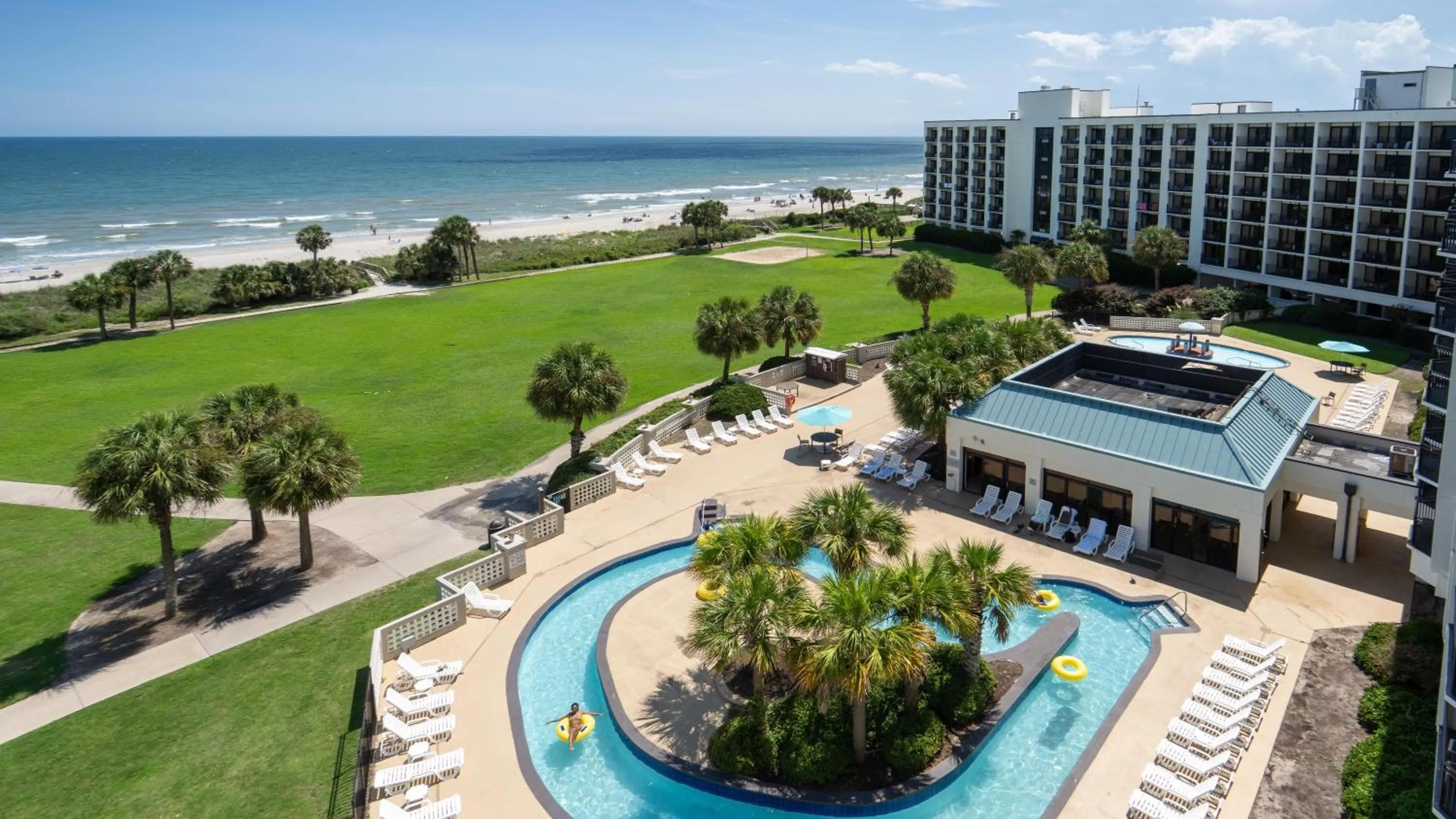 Pool view in The Ellie Beach Resort Myrtle Beach, Tapestry By Hilton