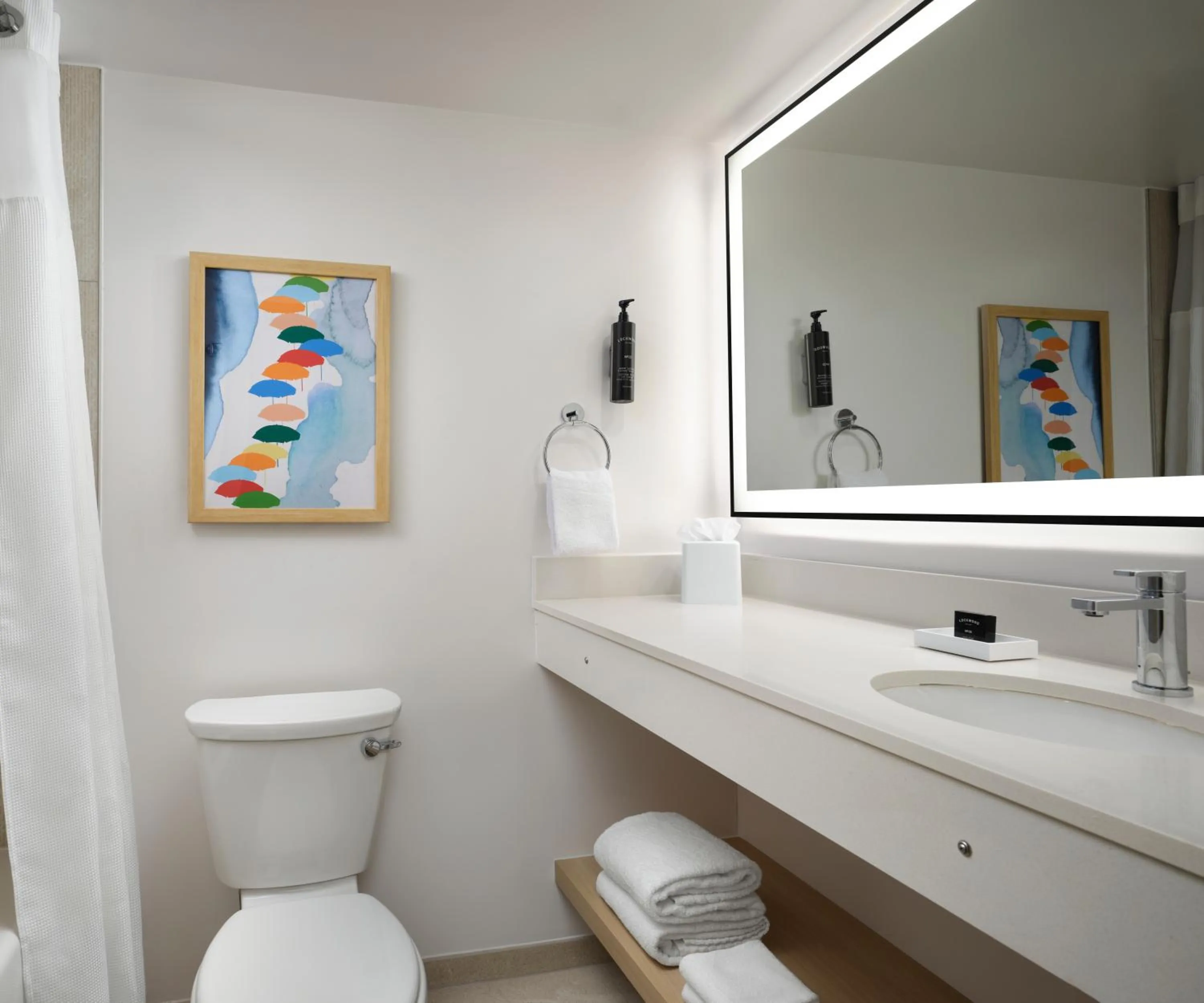 Toilet in The Ellie Beach Resort Myrtle Beach, Tapestry By Hilton