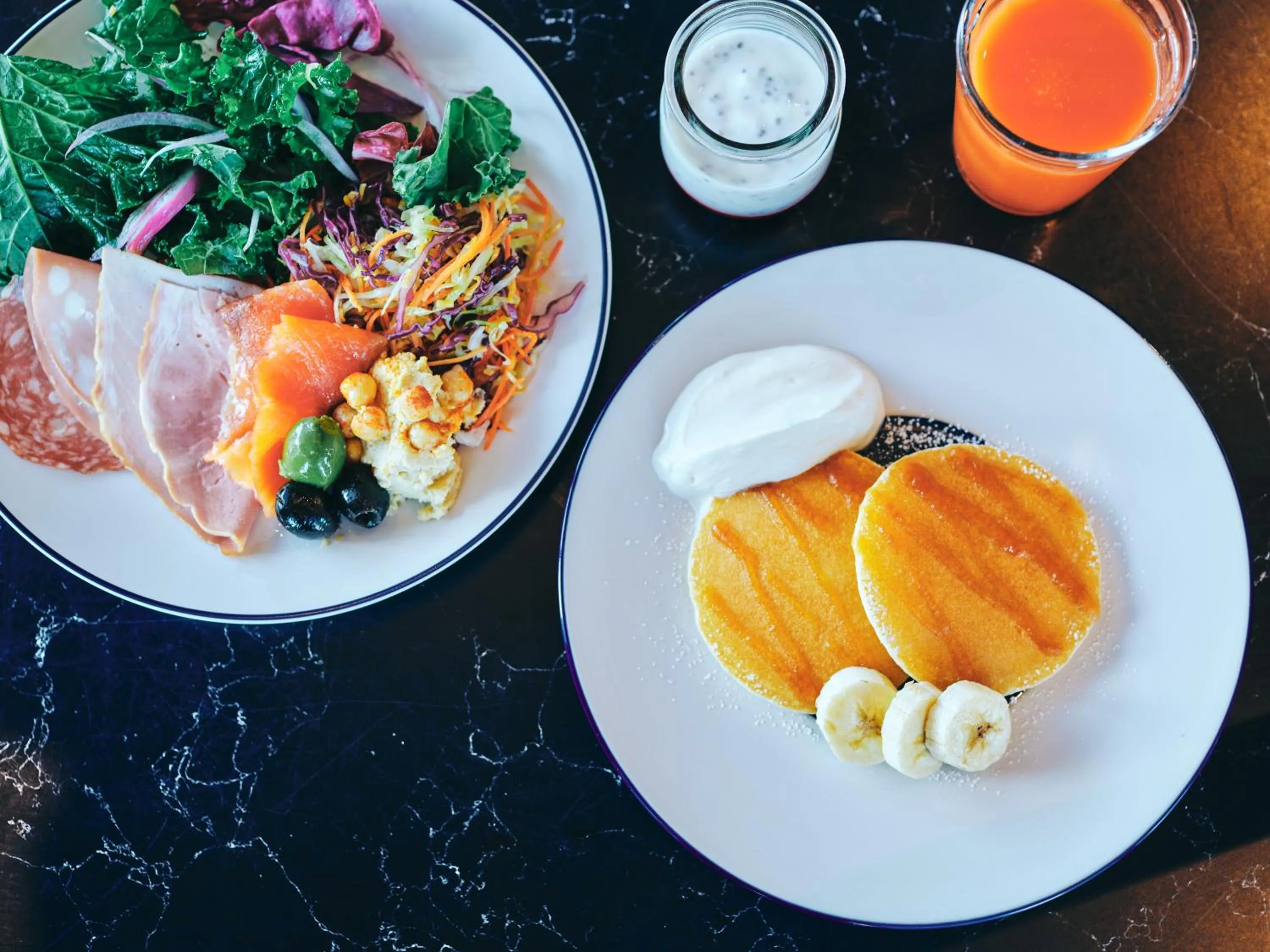 Food and drinks in Canopy By Hilton Osaka Umeda