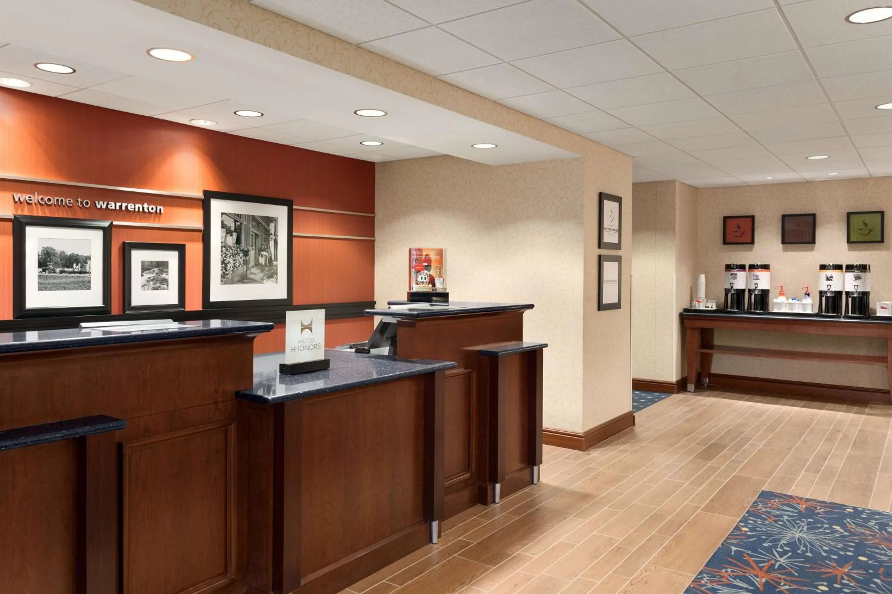 Lobby or reception in Hampton Inn Warrenton, Va