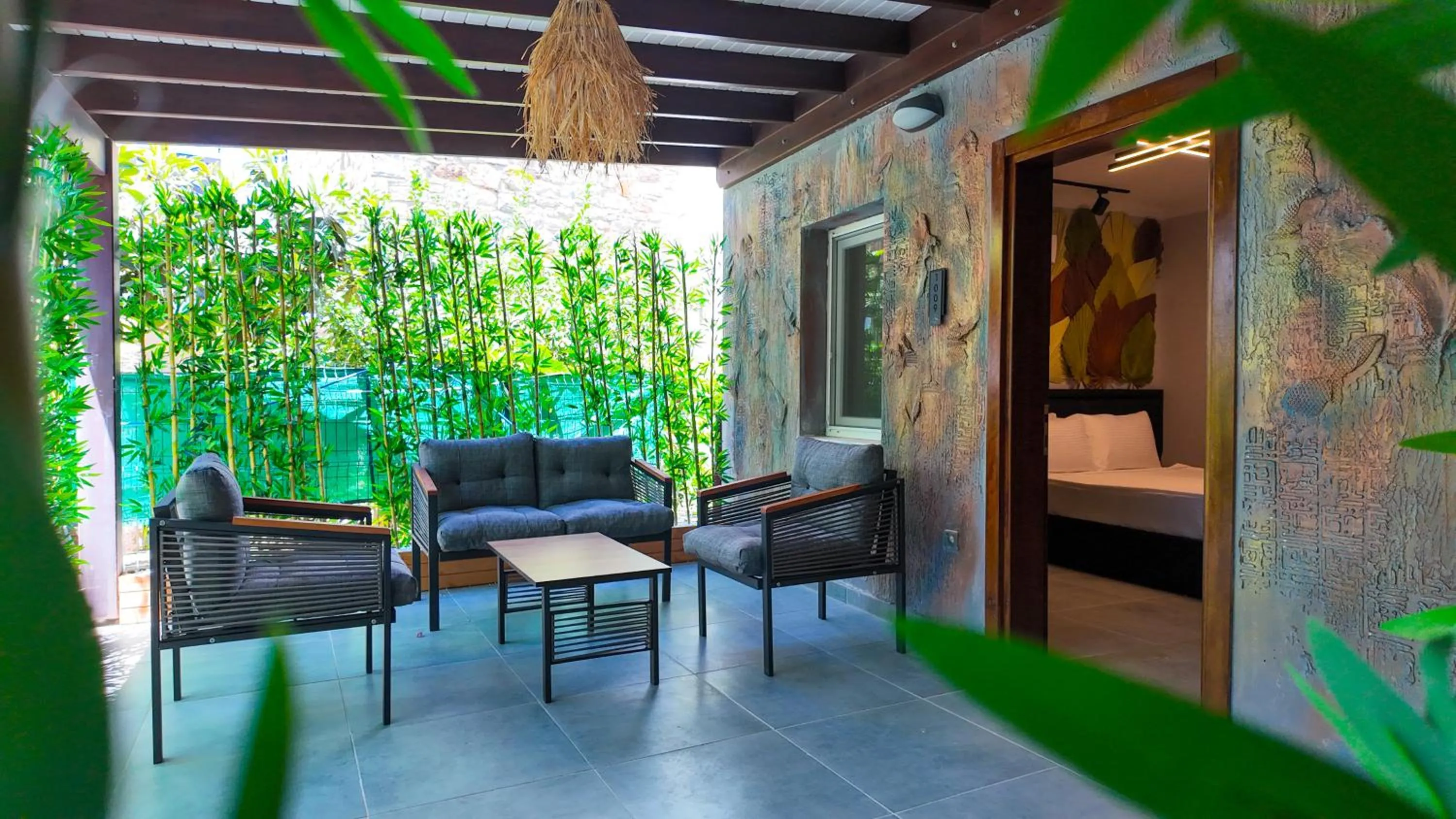 Garden view in Lizbonia Hotels Bodrum