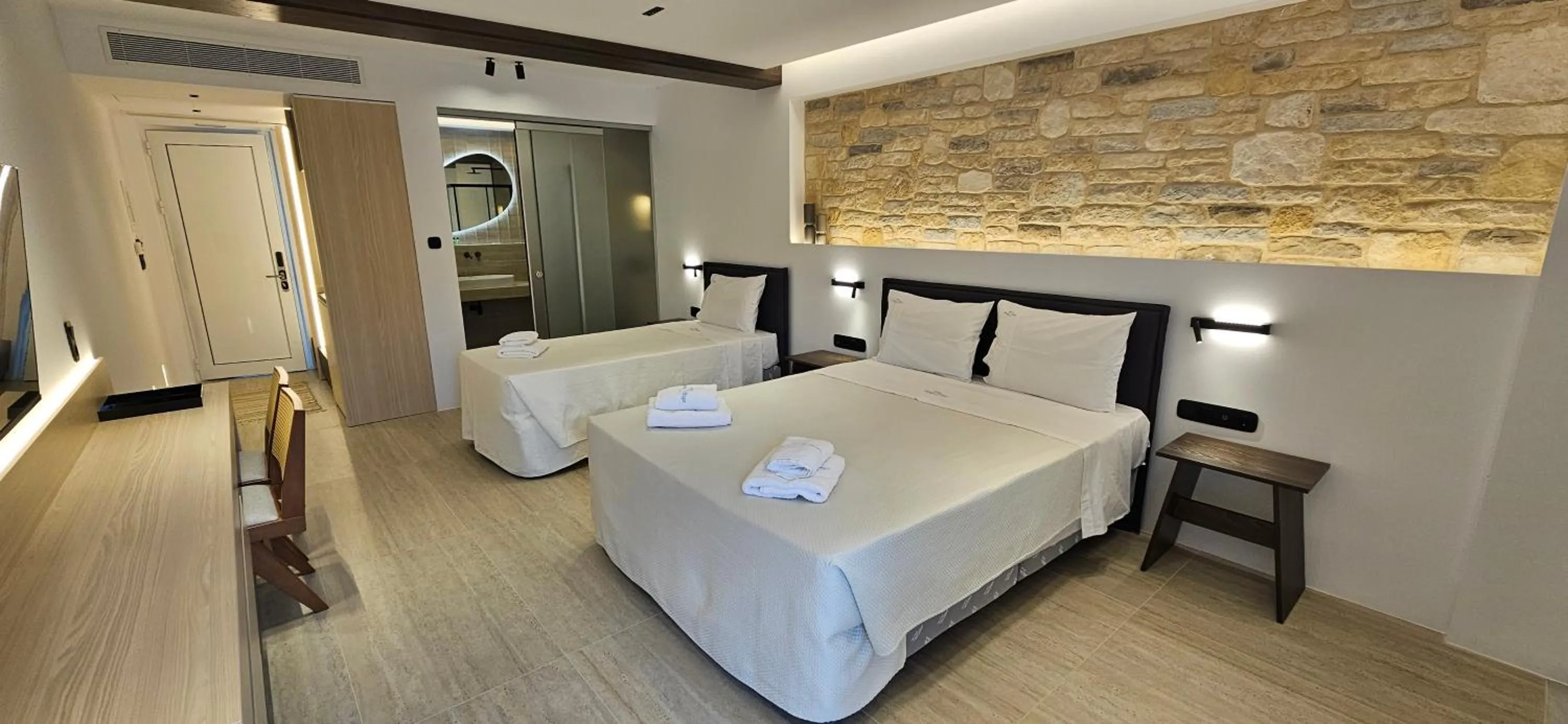 Photo of the whole room, Bed in Olympic Village Hotel & SPA