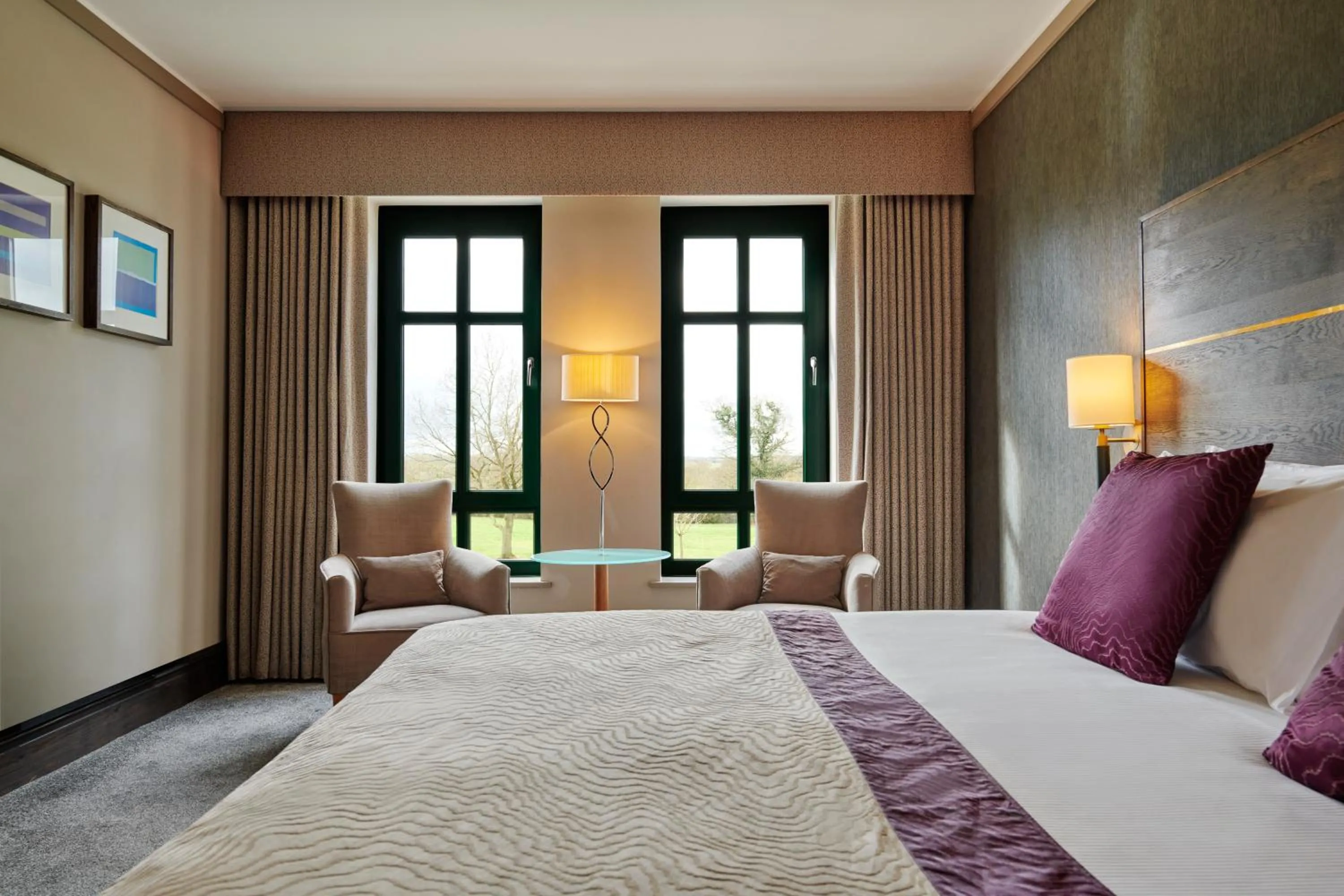 Bed in Aldwark Manor Estate