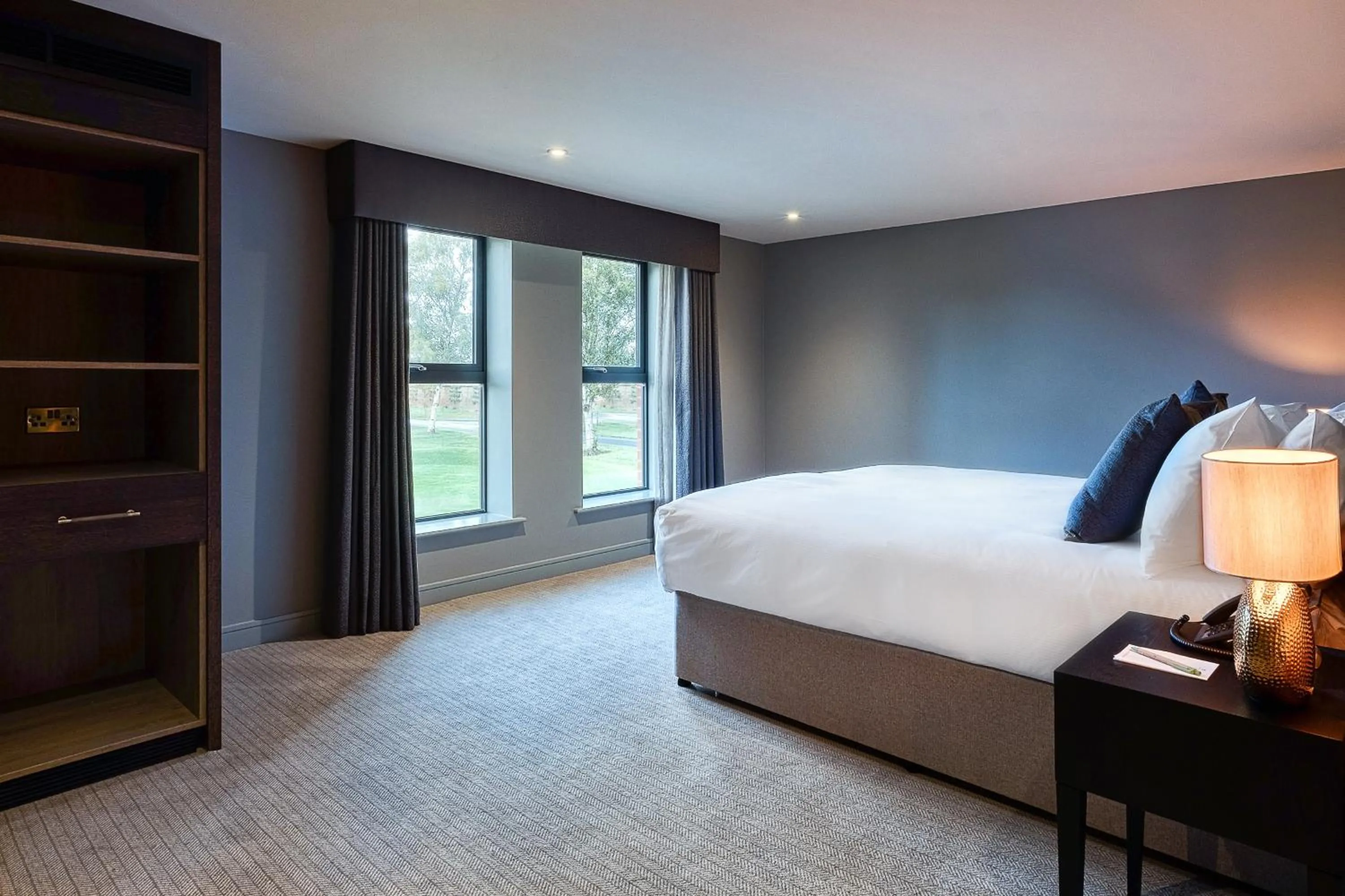 Bed in Aldwark Manor Estate