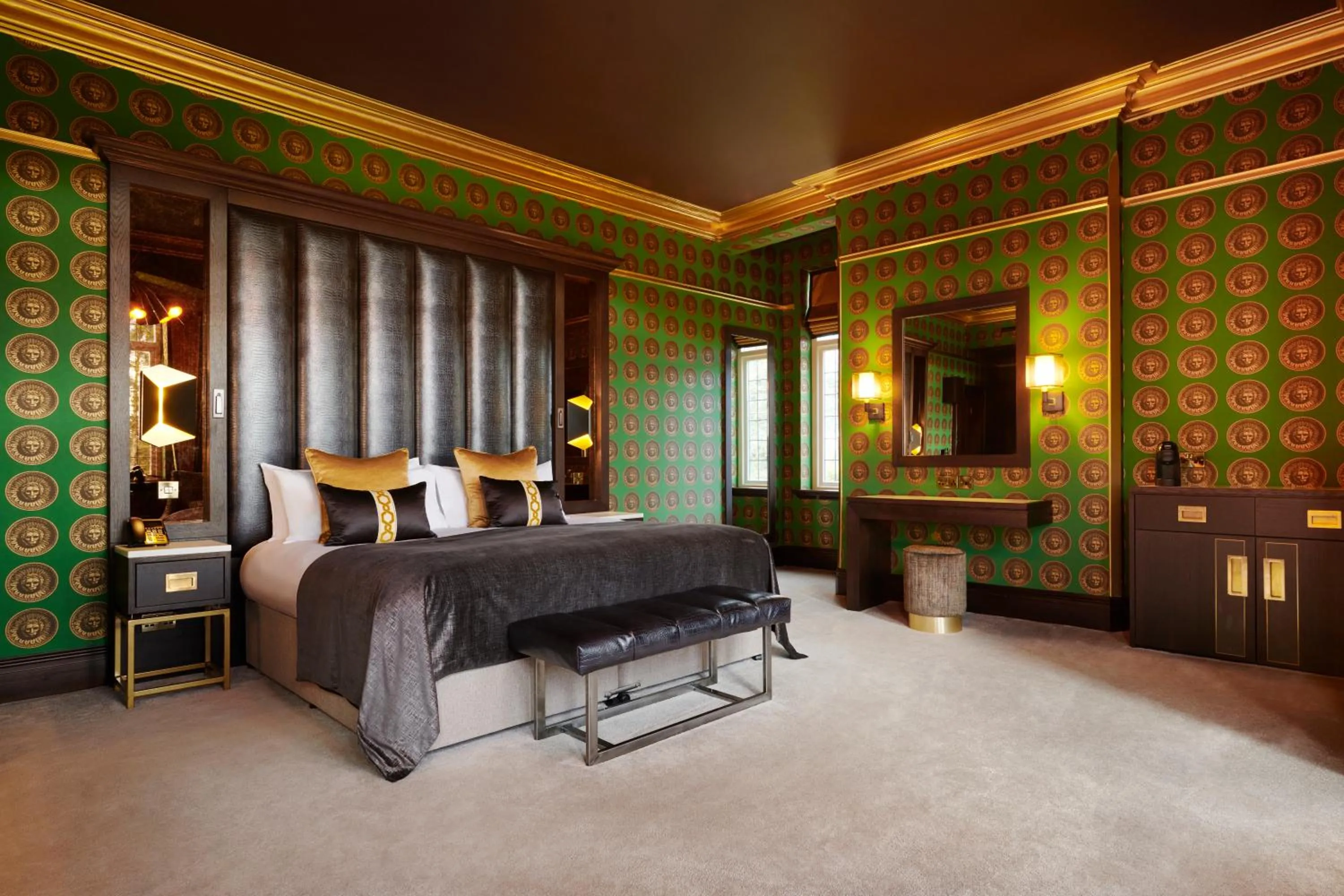 Bed in Aldwark Manor Estate