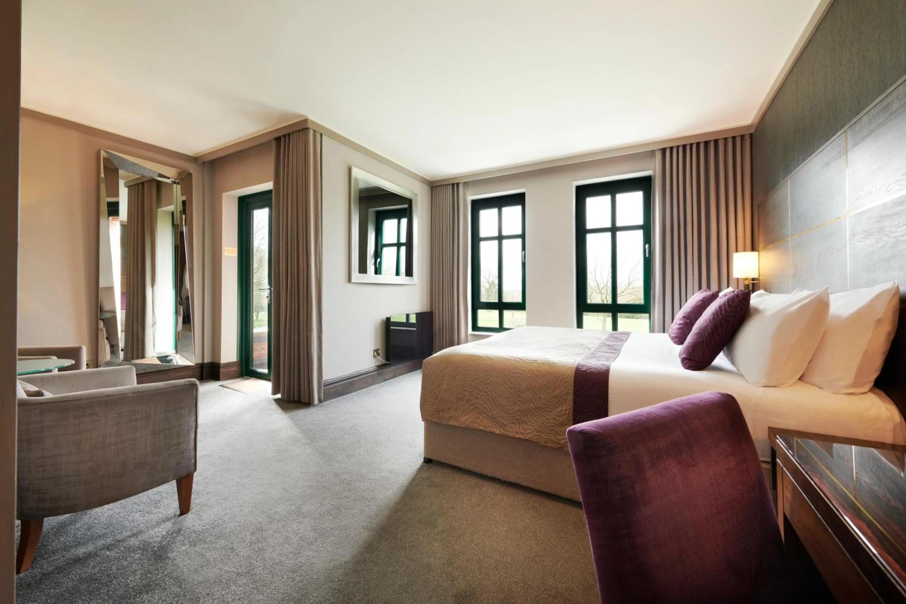 Bed in Aldwark Manor Estate