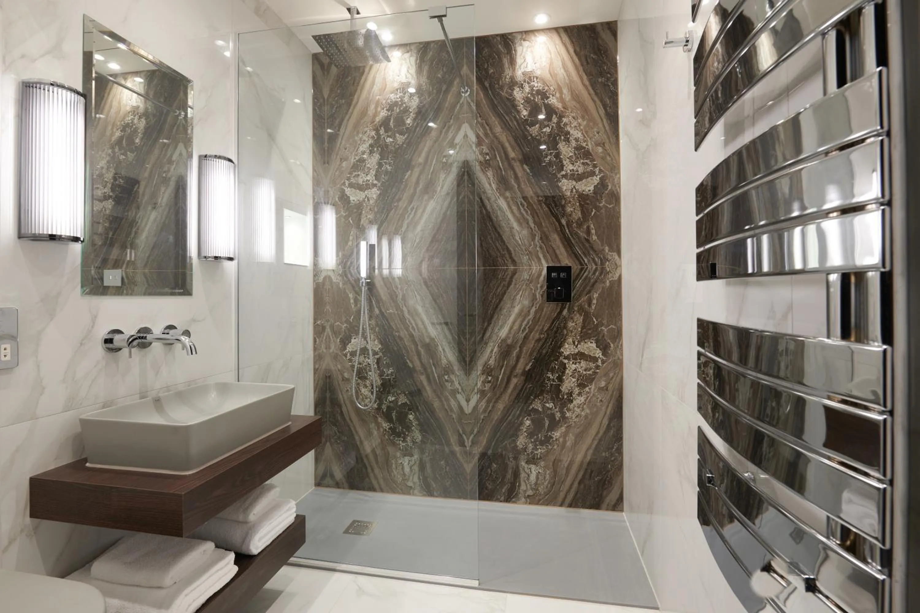 Shower in Aldwark Manor Estate