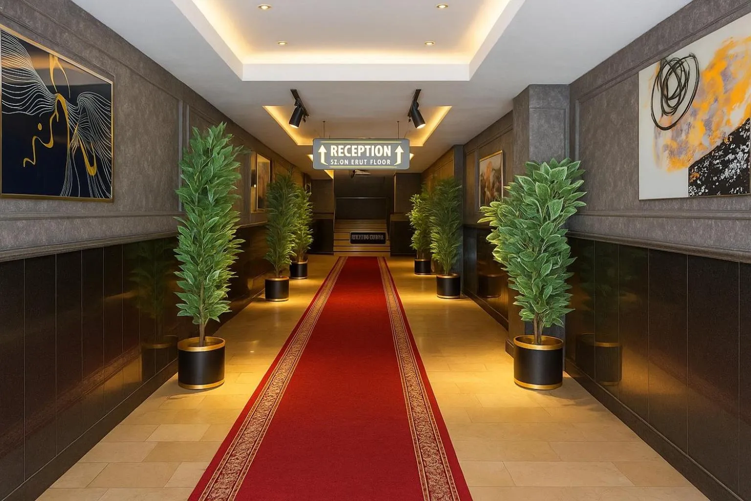 Facade/entrance in Cevaher Hotel & Suıtes