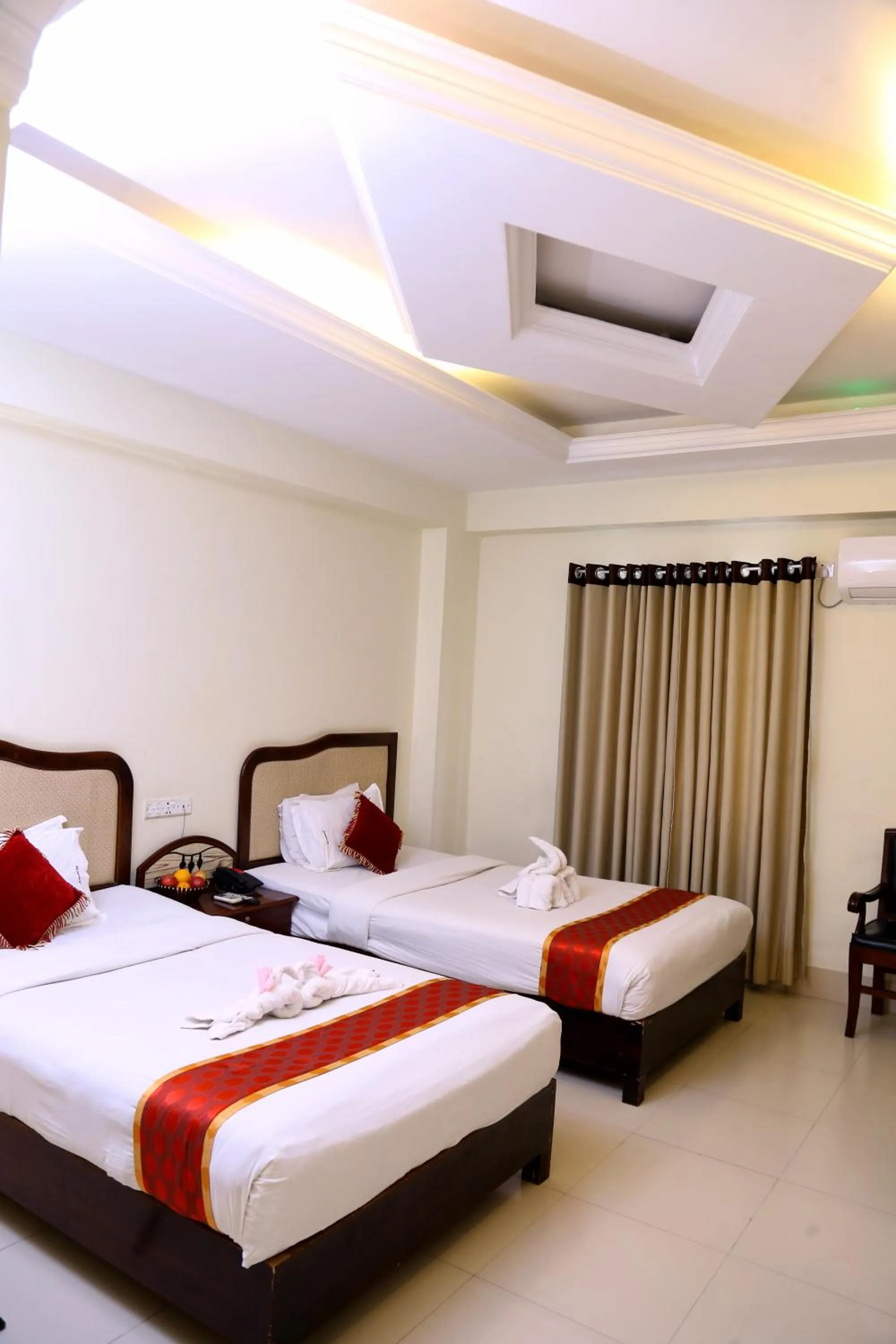 Bed in Panshi Inn Sylhet