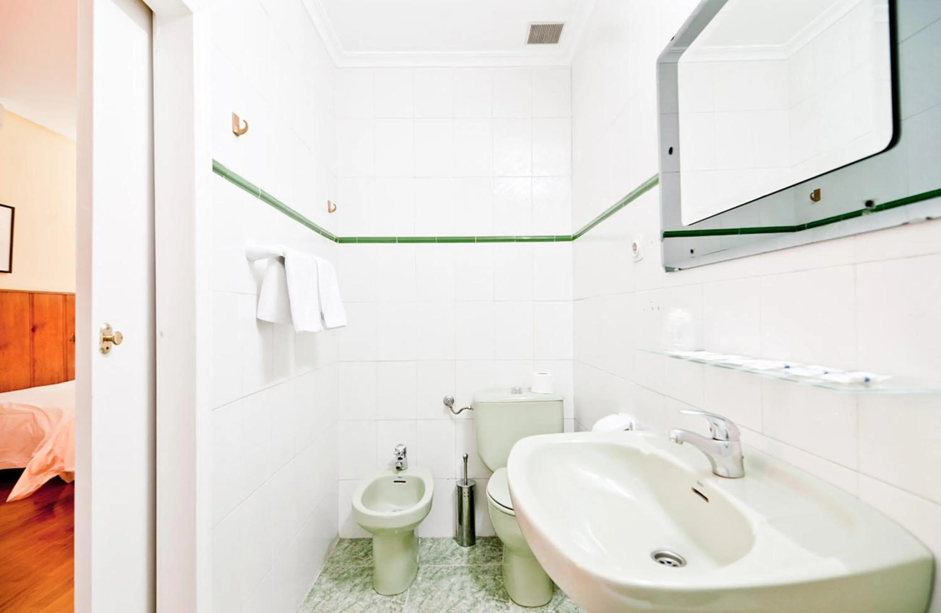 Bathroom in Hostal Asunción