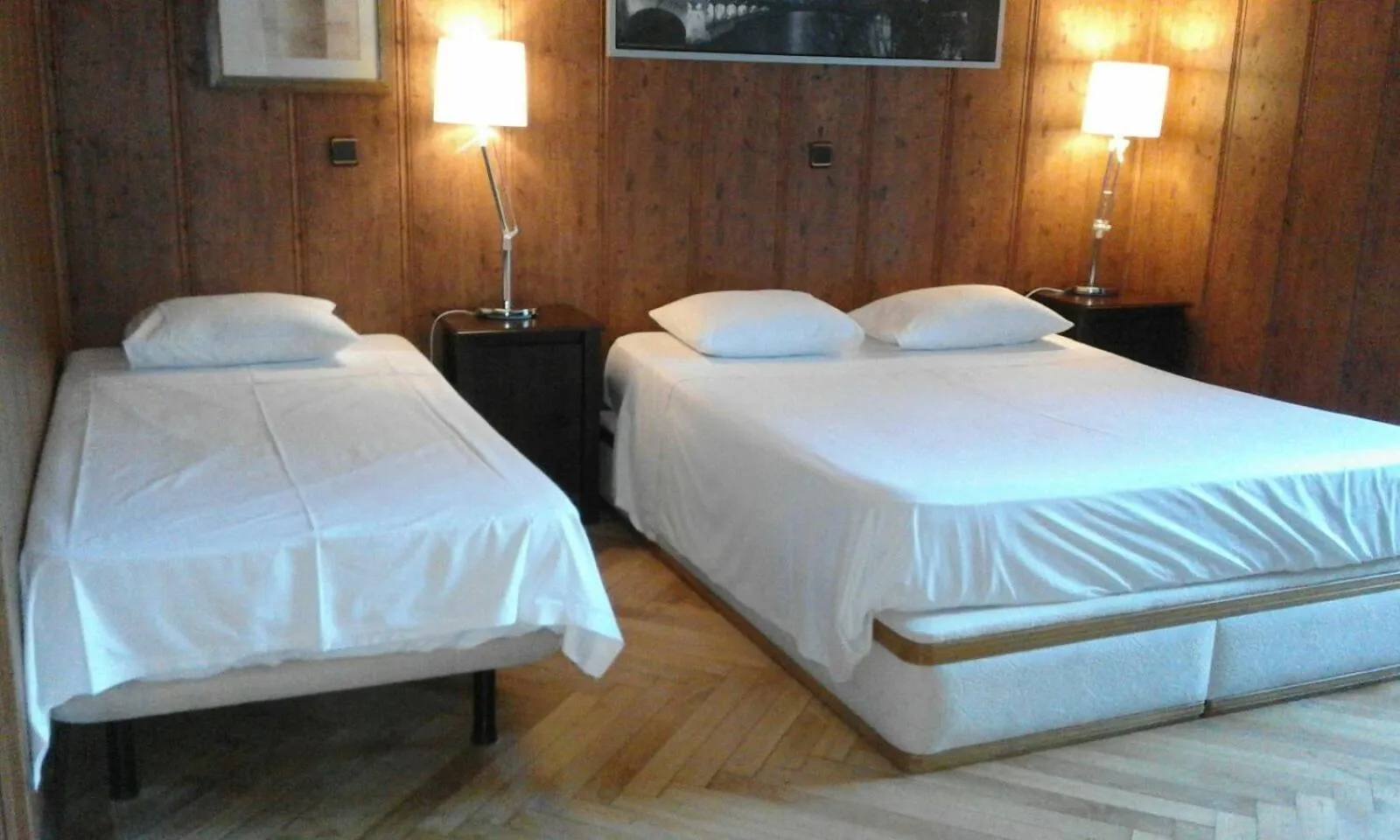 Bed in Hostal Asunción