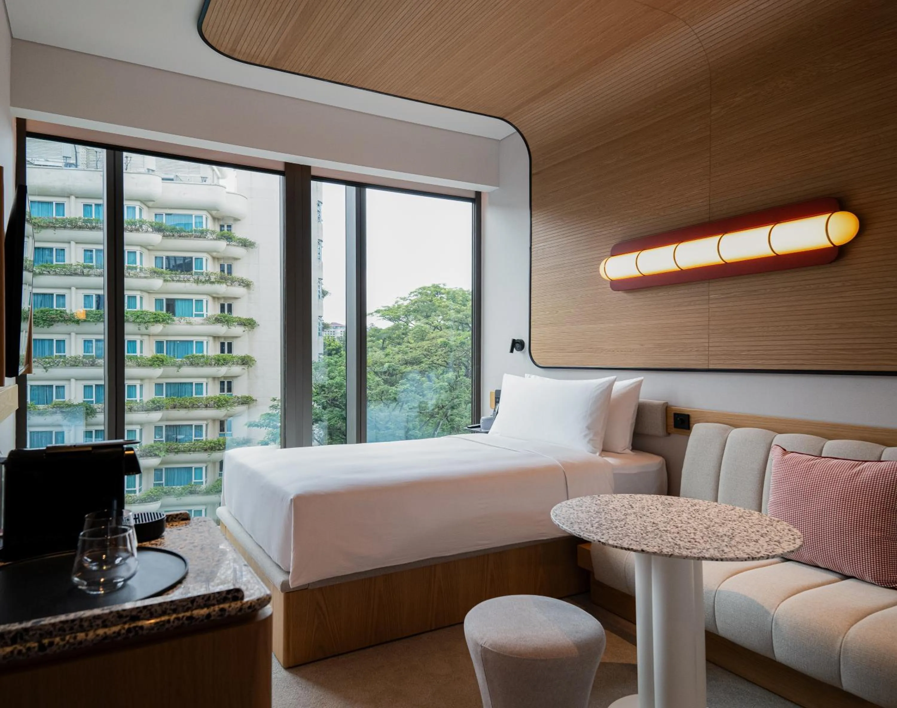 Cozy Single Pool View in The Standard, Singapore