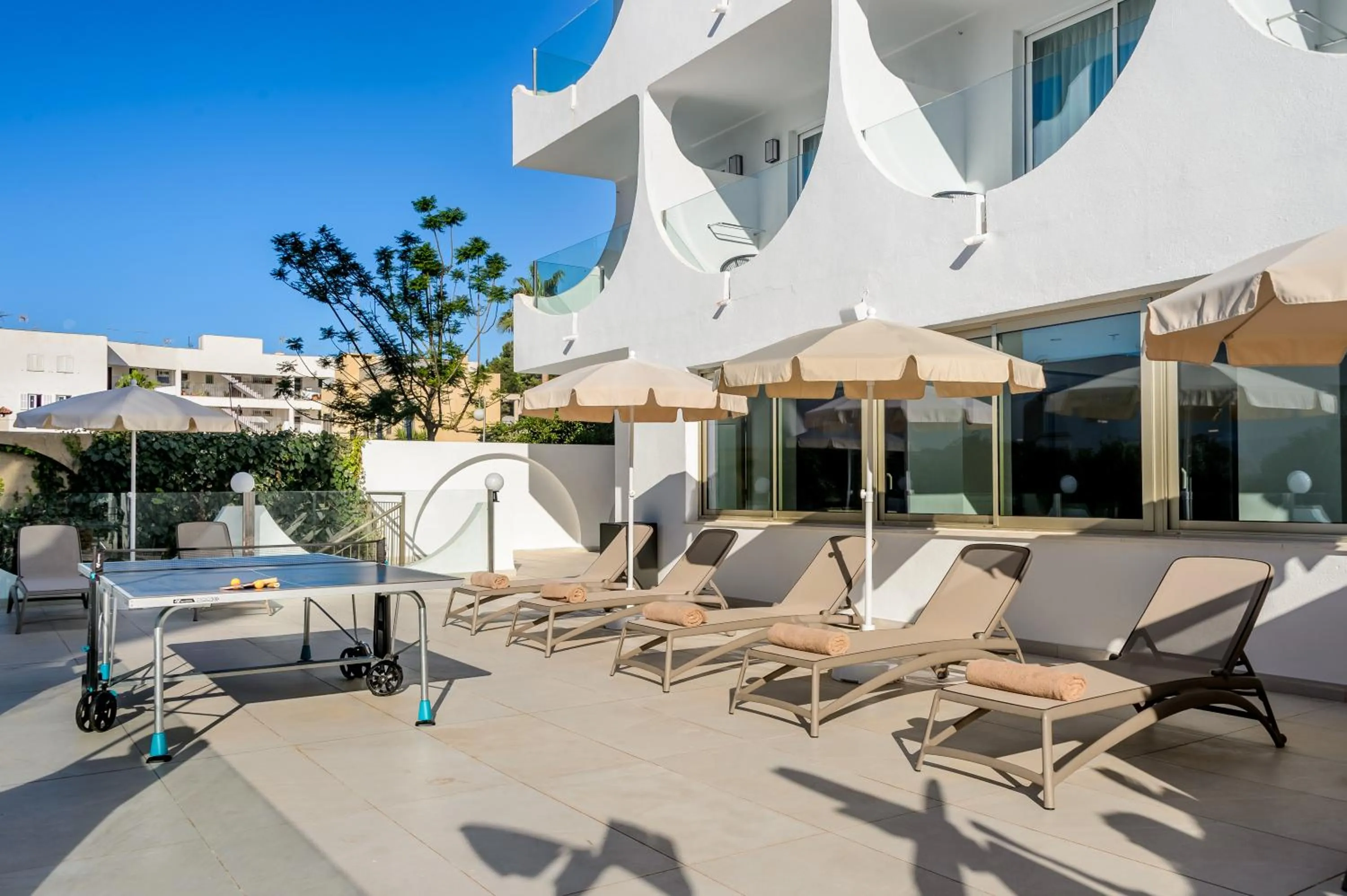 Solarium in Hotel Vibra Palma Cactus