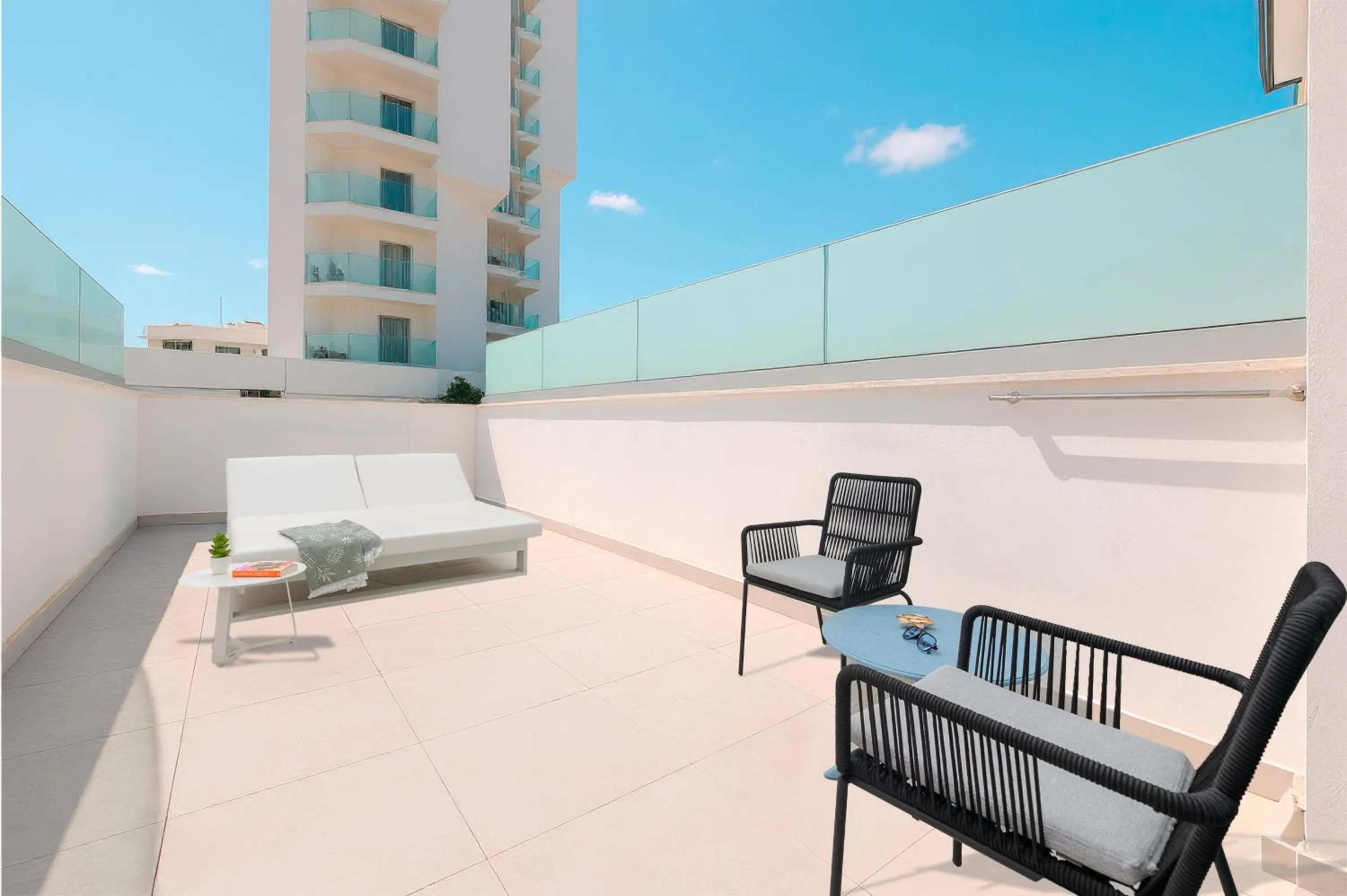 Balcony/Terrace in Hotel Vibra Palma Cactus