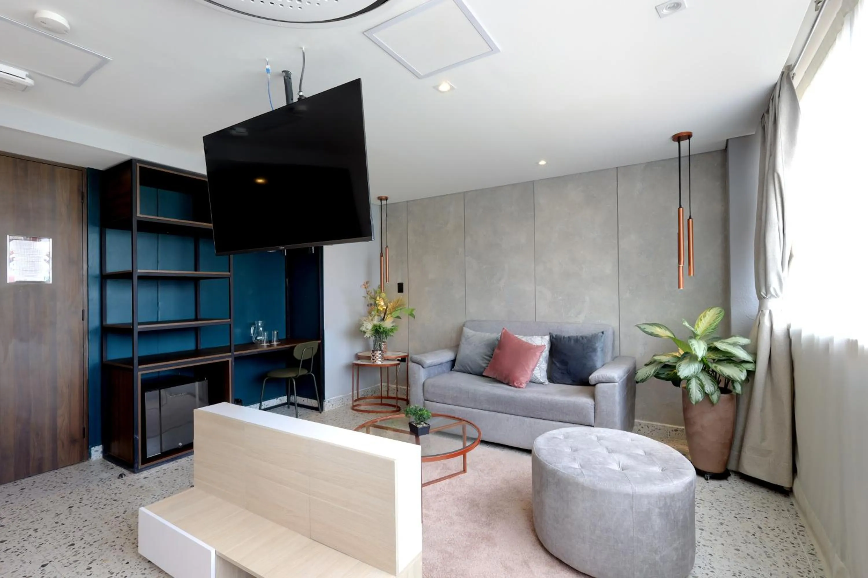 Seating area in The O by Seekers Medellín