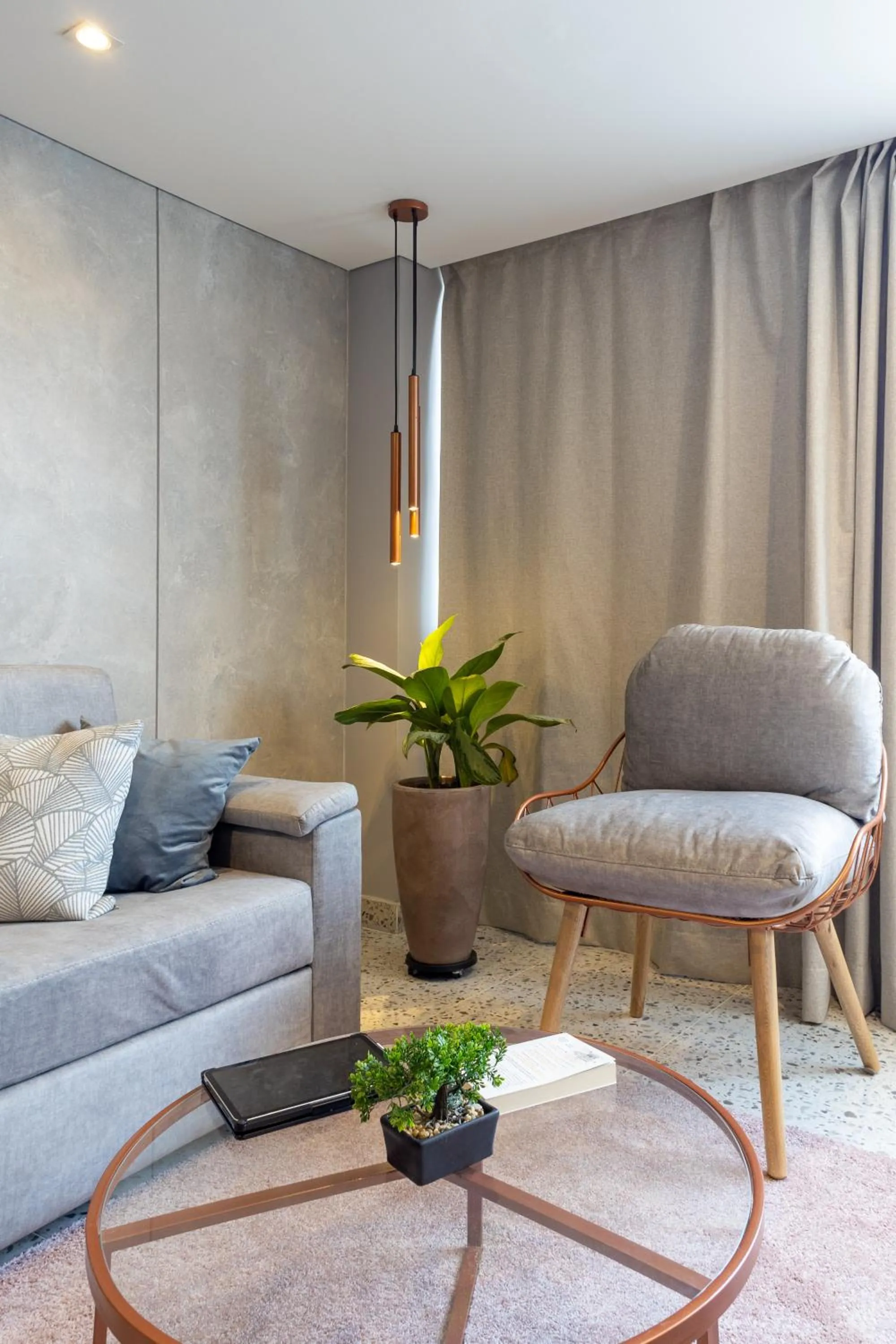 Seating area in The O by Seekers Medellín