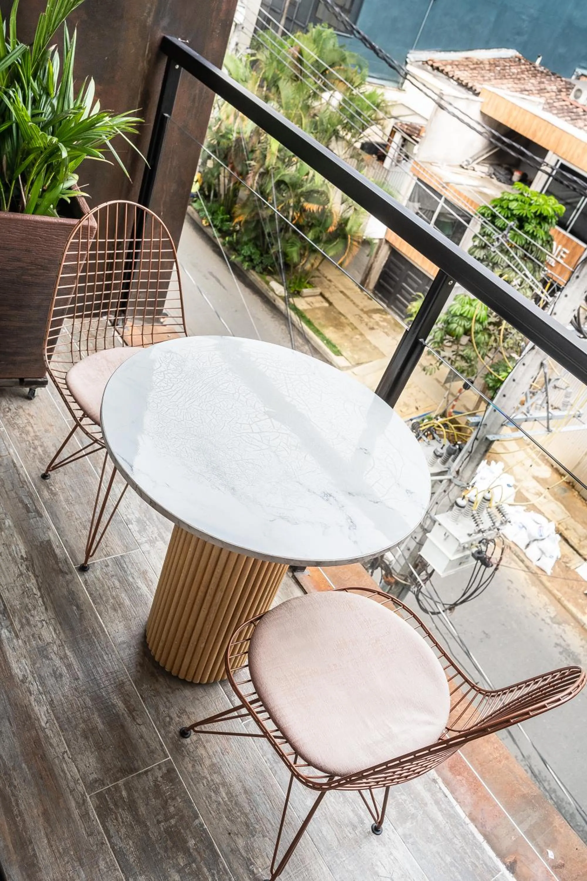 Seating area in The O by Seekers Medellín