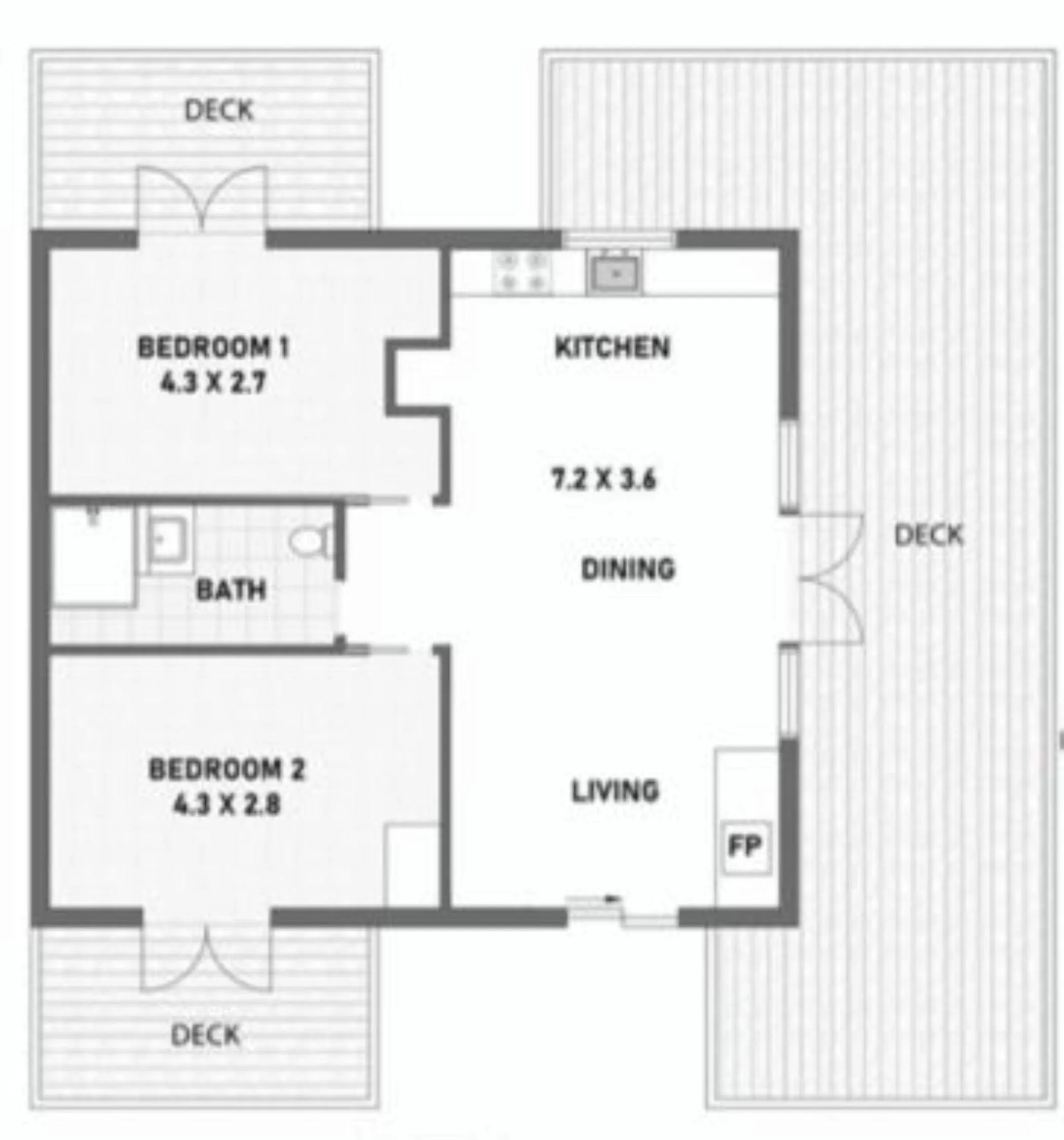 Floor plan in Sun Ranch