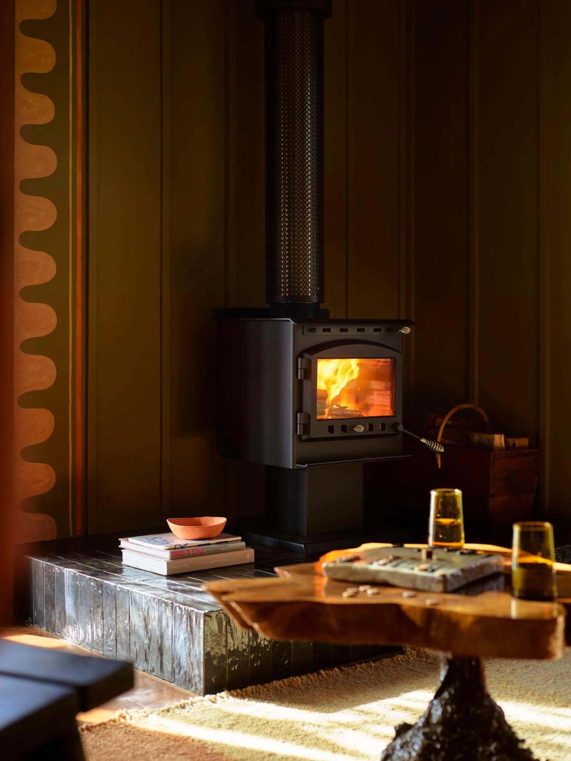 fireplace in Sun Ranch