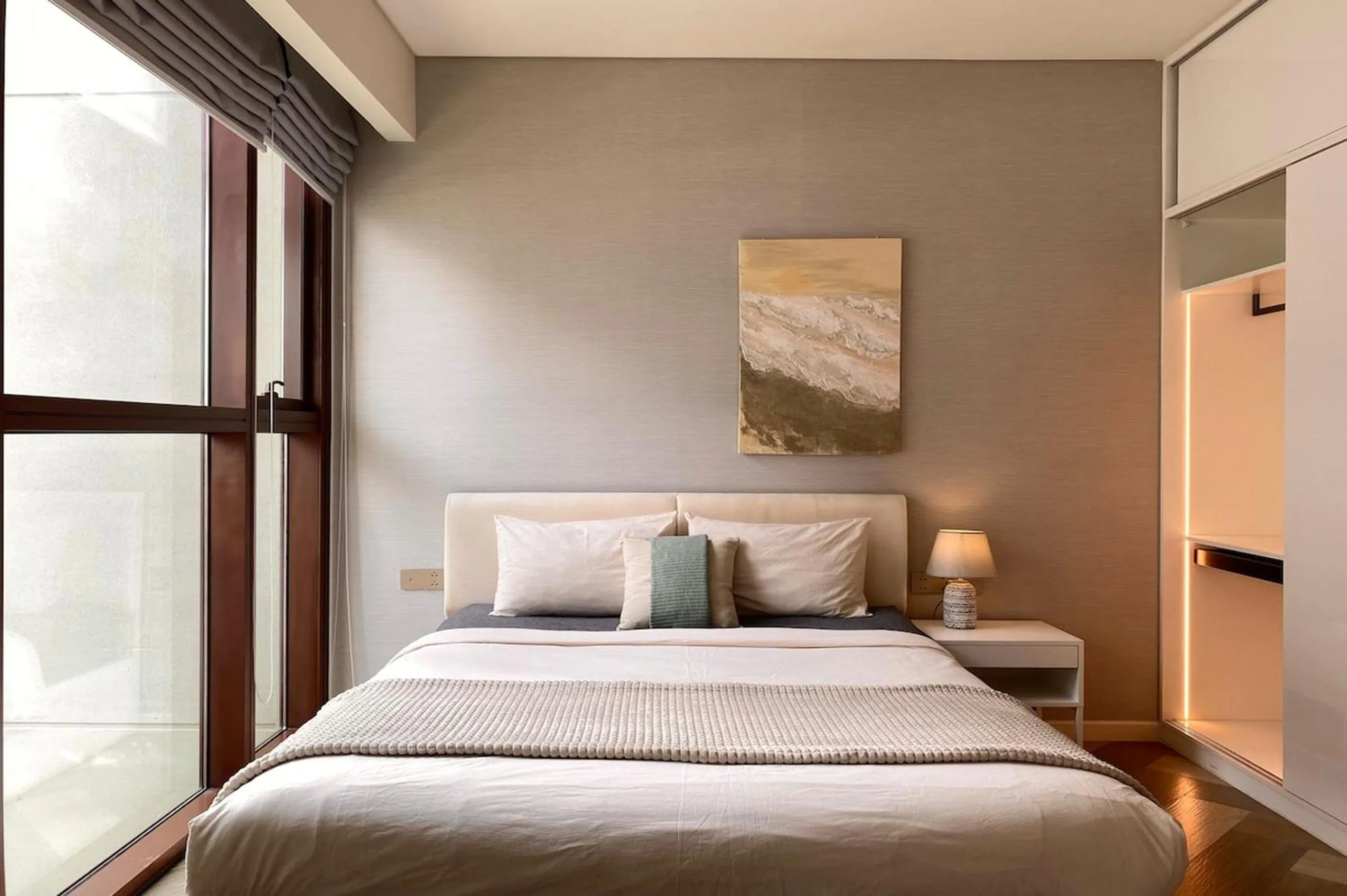 Bed in The Galleria Thủ Thiêm - Panorama Sky View