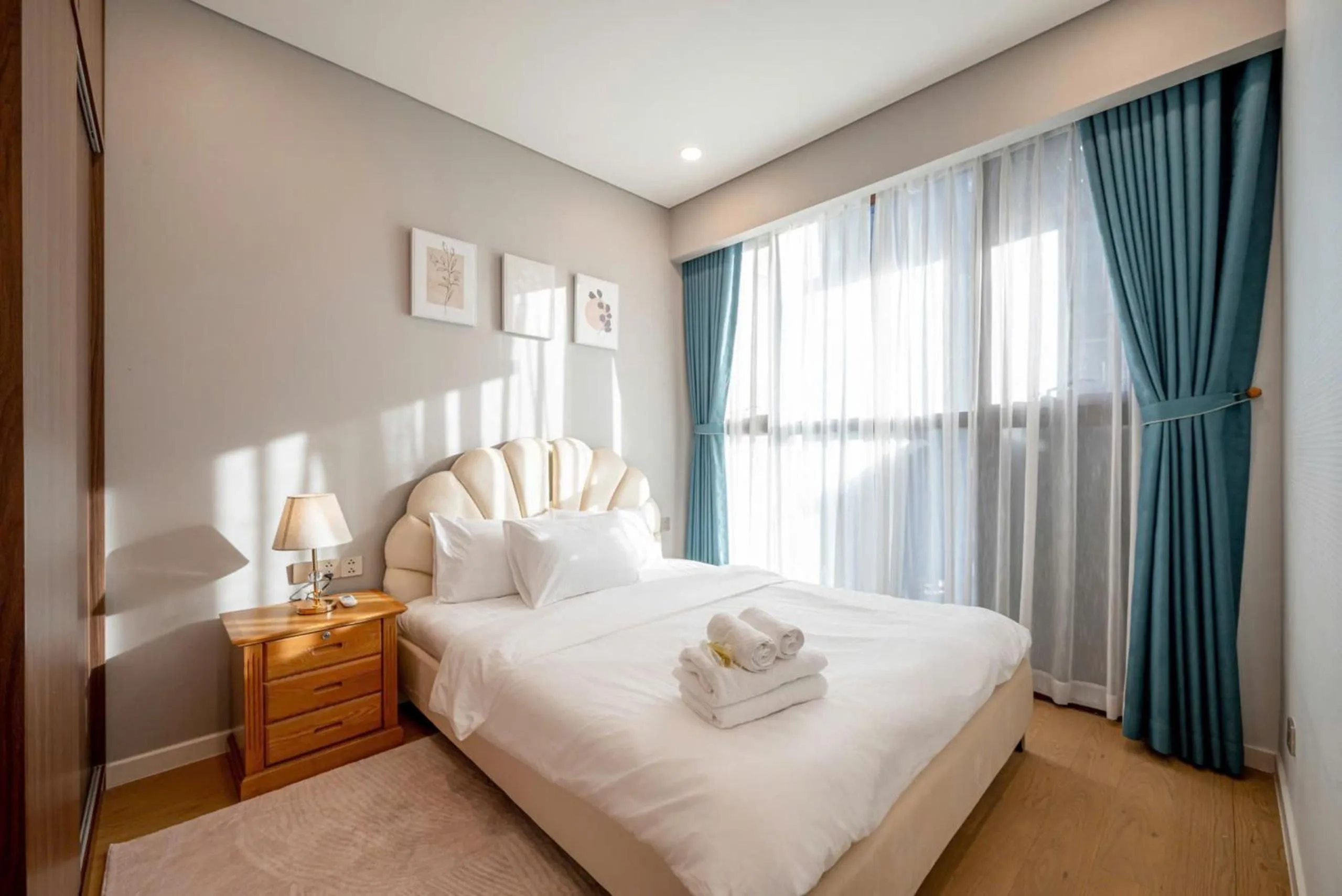 Bed in The Galleria Thủ Thiêm - Panorama Sky View