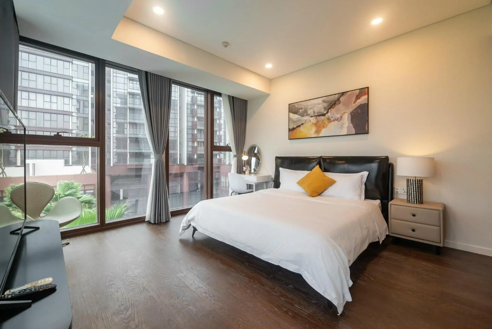 Bed in The Galleria Thủ Thiêm - Panorama Sky View