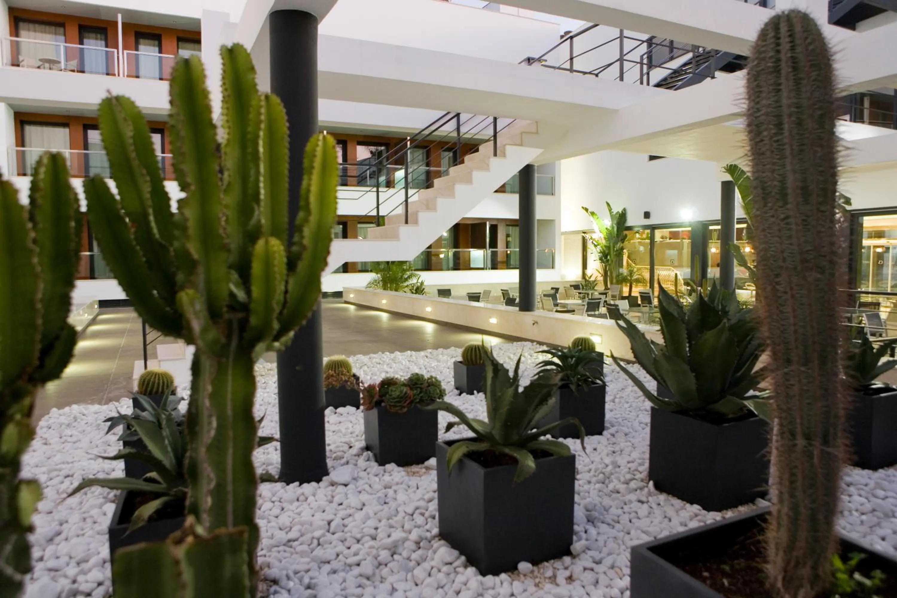 Patio in Hotel y Apartamentos Conilsol