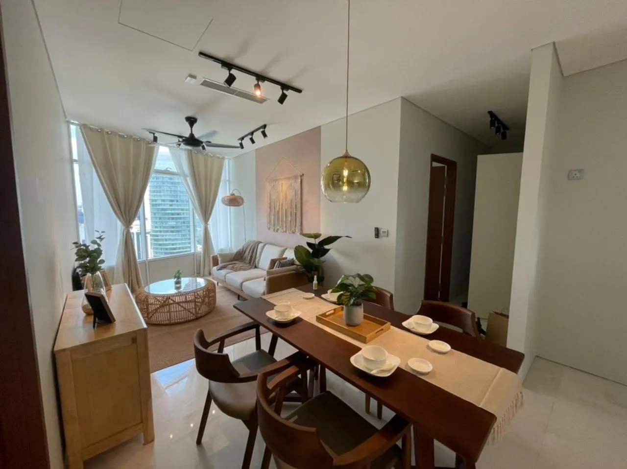 Living room in Sky Suites KLCC by Luna KL