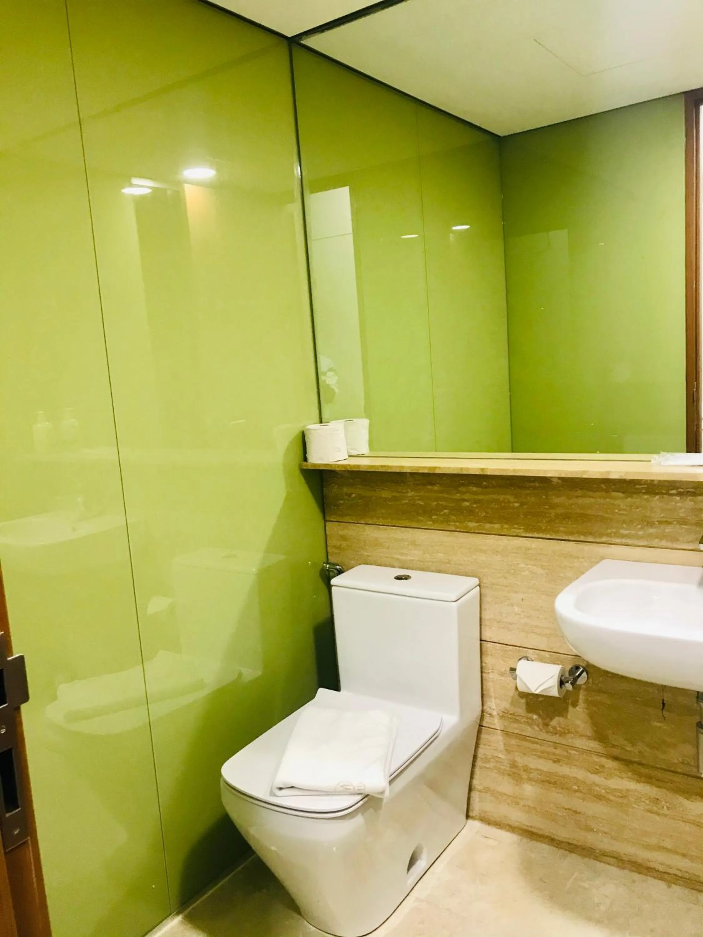 Toilet in Sky Suites KLCC by Luna KL