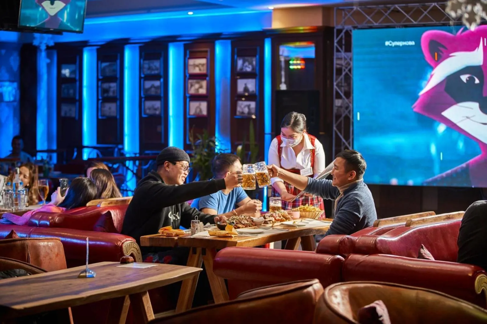 Restaurant/places to eat in Amar Hotel Ulaanbaatar live