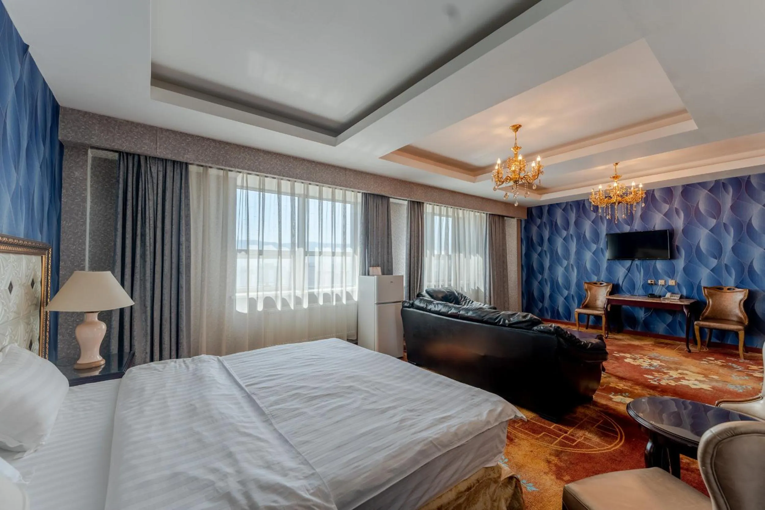 Bedroom, Bed in Amar Hotel Ulaanbaatar live