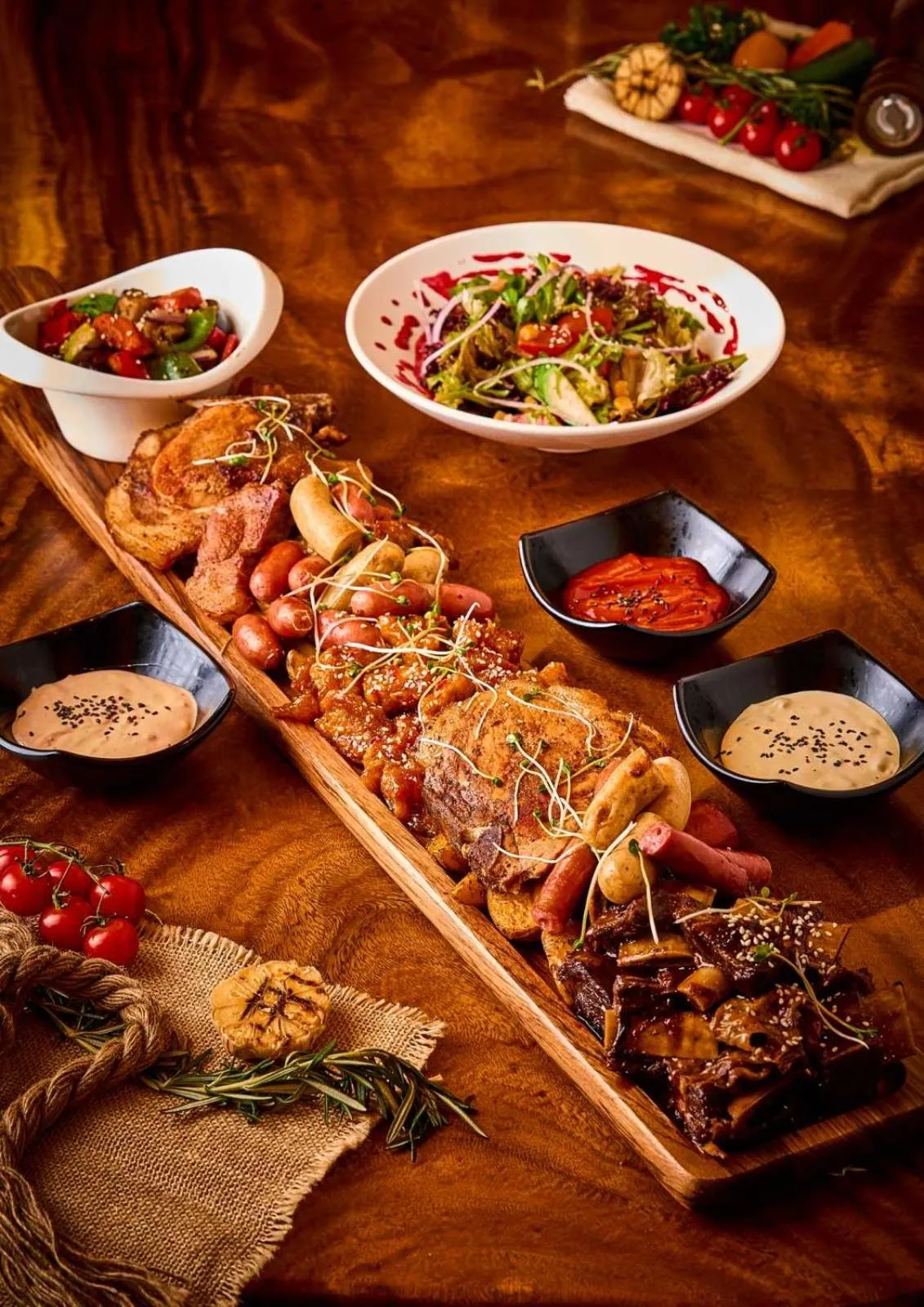 Restaurant/places to eat in Amar Hotel Ulaanbaatar live