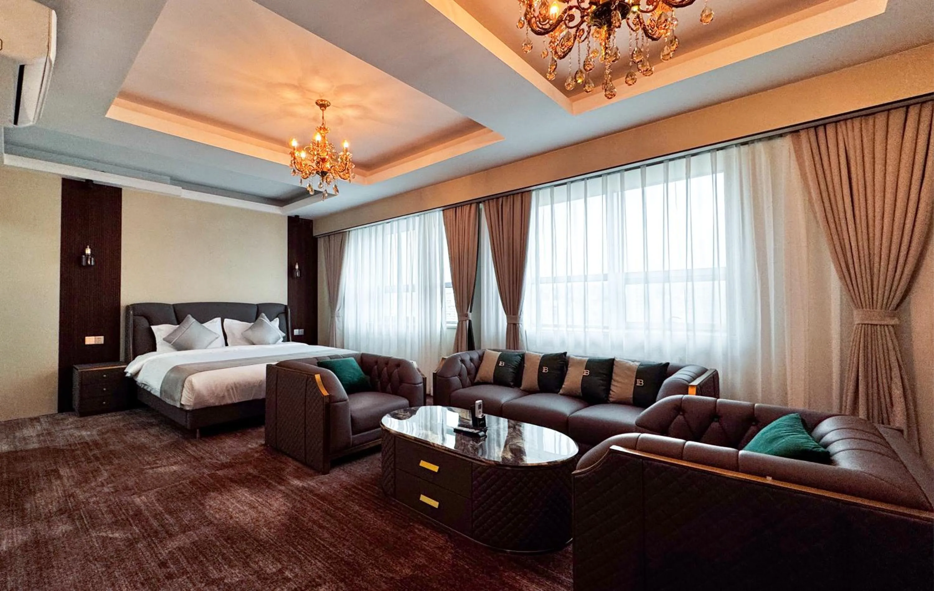 Bed in Amar Hotel Ulaanbaatar live