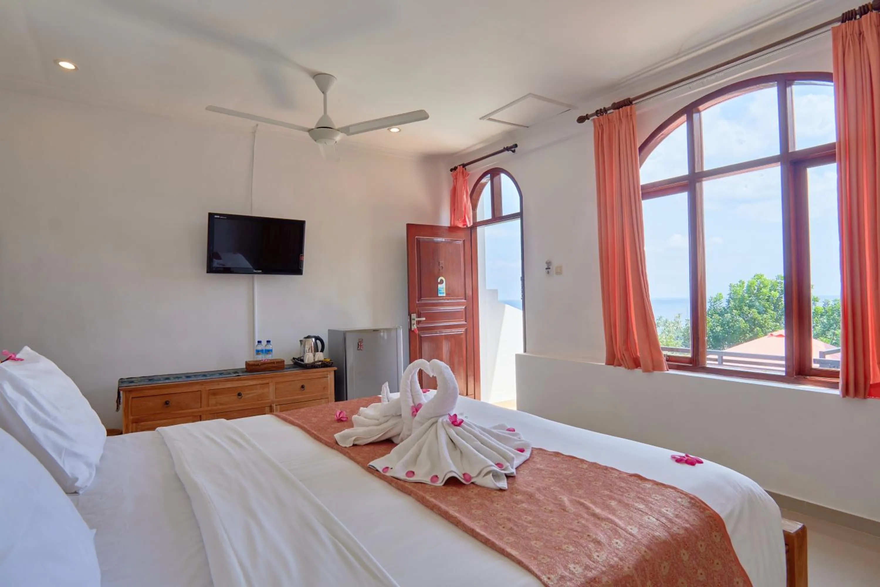 Bedroom, Bed in Attara Hills Sunset Villa Senggigi