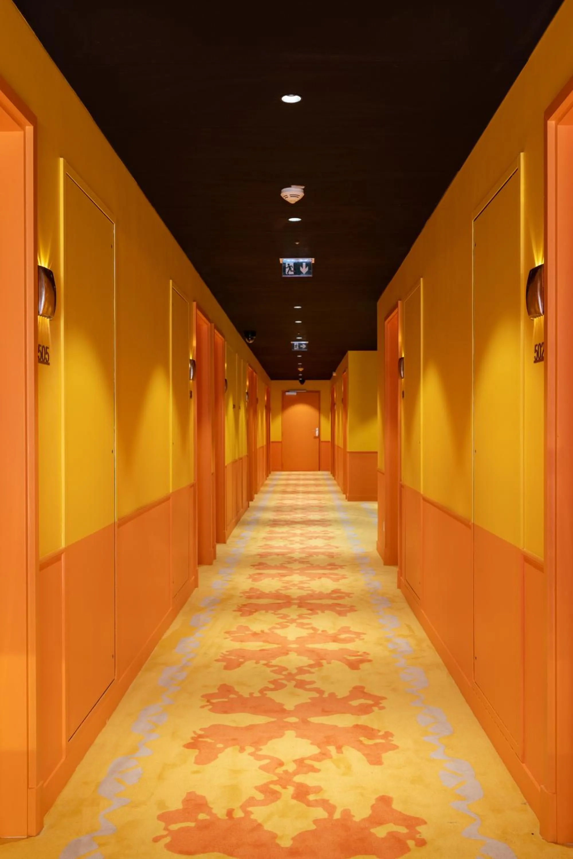 Decorative detail in Hôtel Kyriad Prestige Paris Asnieres