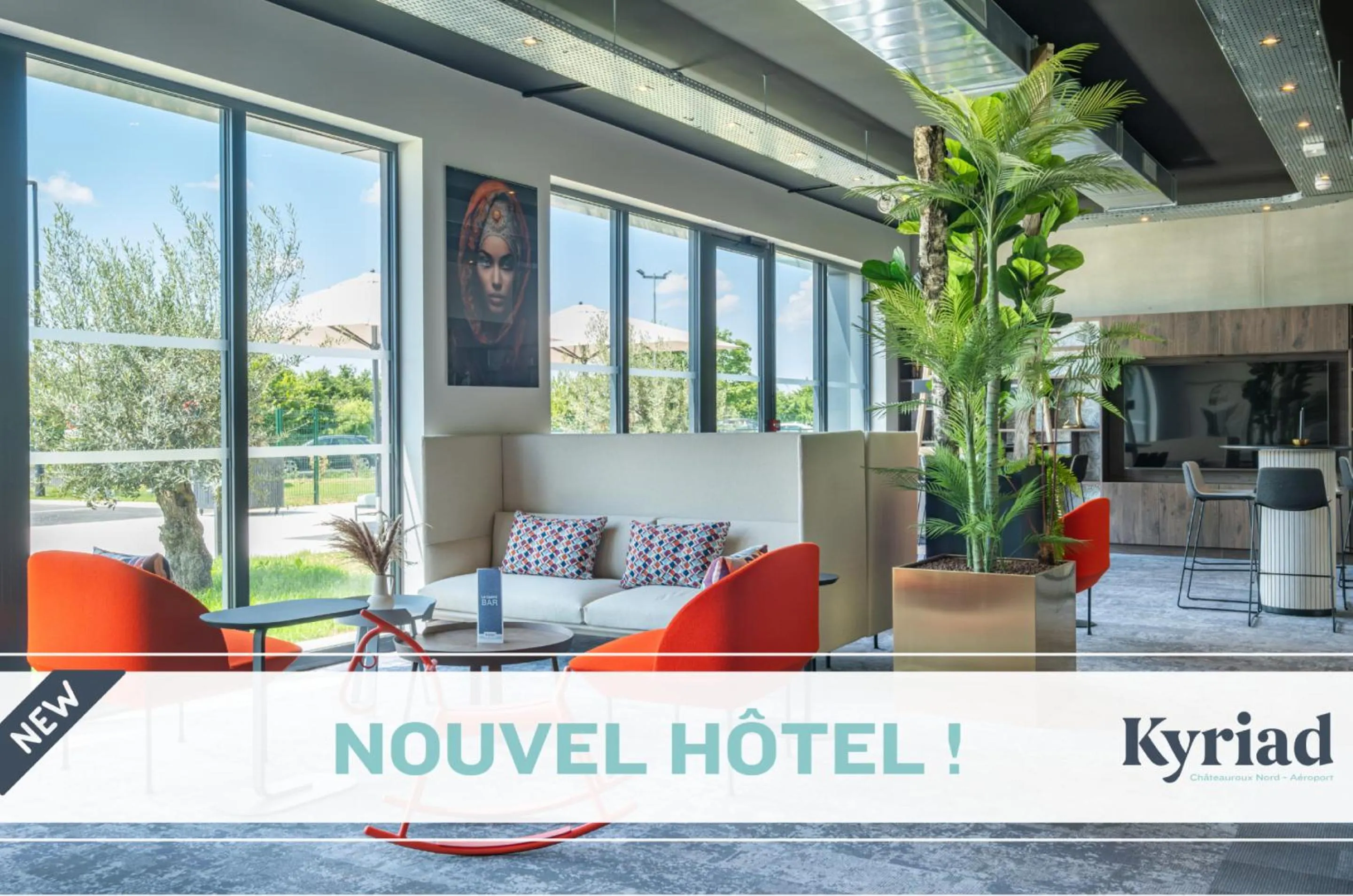 Living room in Kyriad Chateauroux Nord - Aéroport