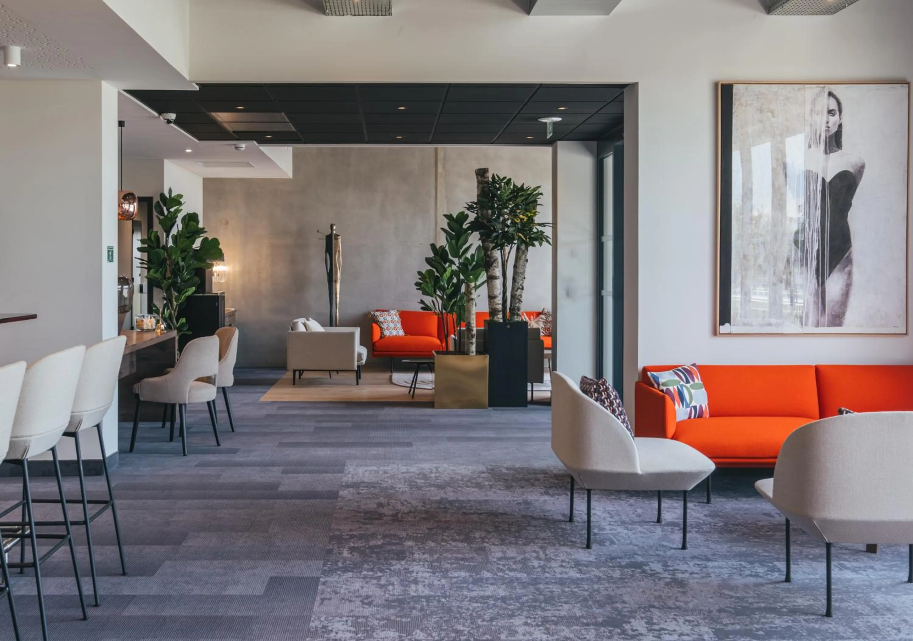 Living room in Kyriad Chateauroux Nord - Aéroport