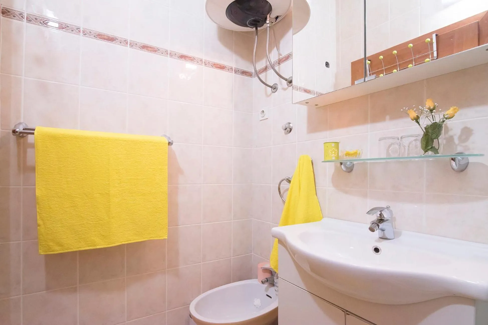 Bathroom in Cozy apartment ISKRA