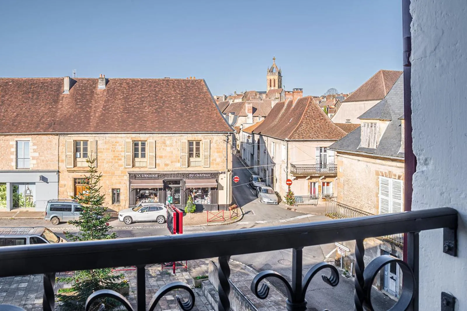 City view in Hotel Auberge du Fin Chapon