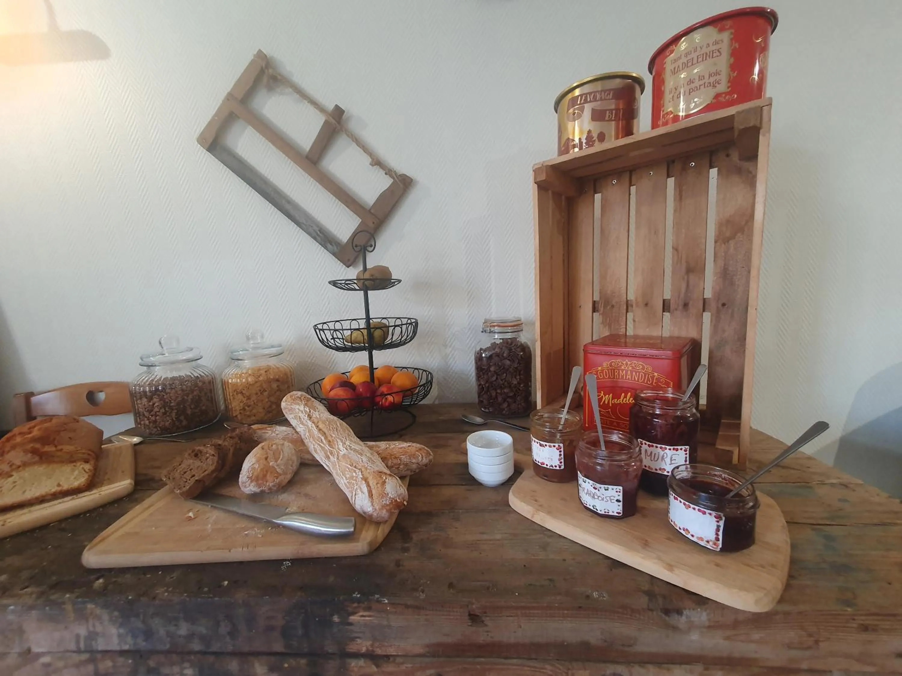 Breakfast in Le Fin Chapon