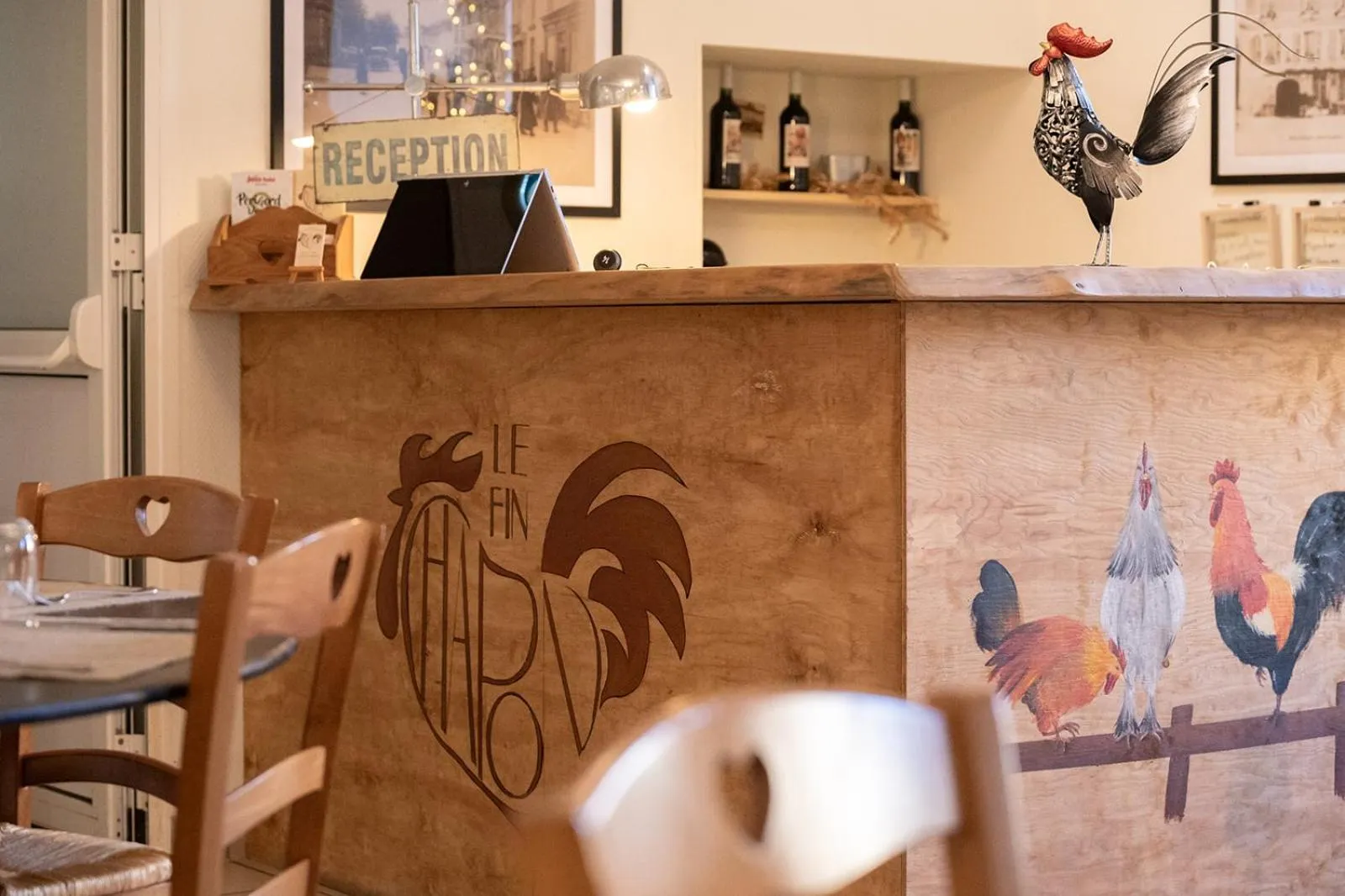 Restaurant/places to eat in Hotel Auberge du Fin Chapon