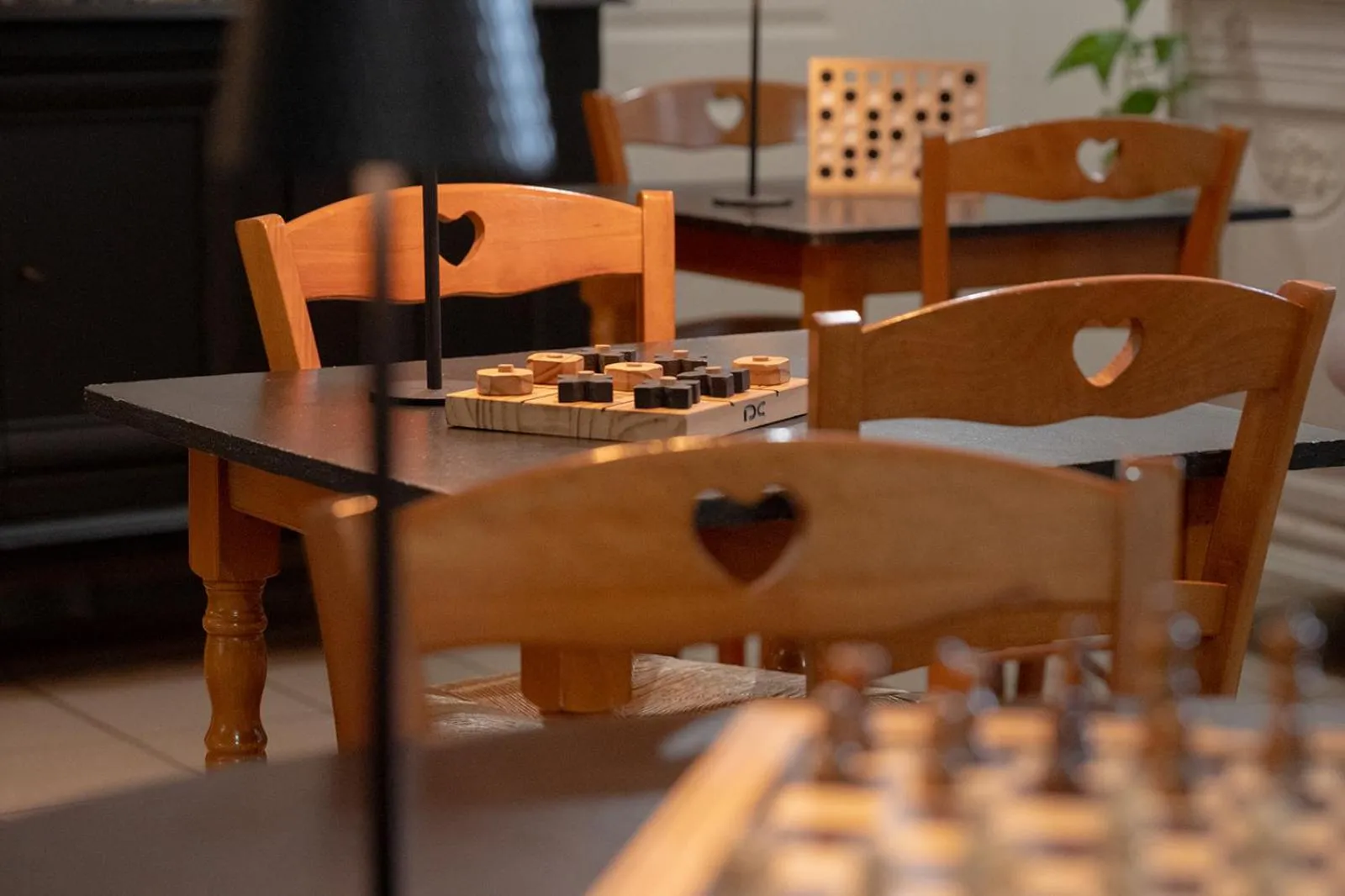 Living room in Hotel Auberge du Fin Chapon