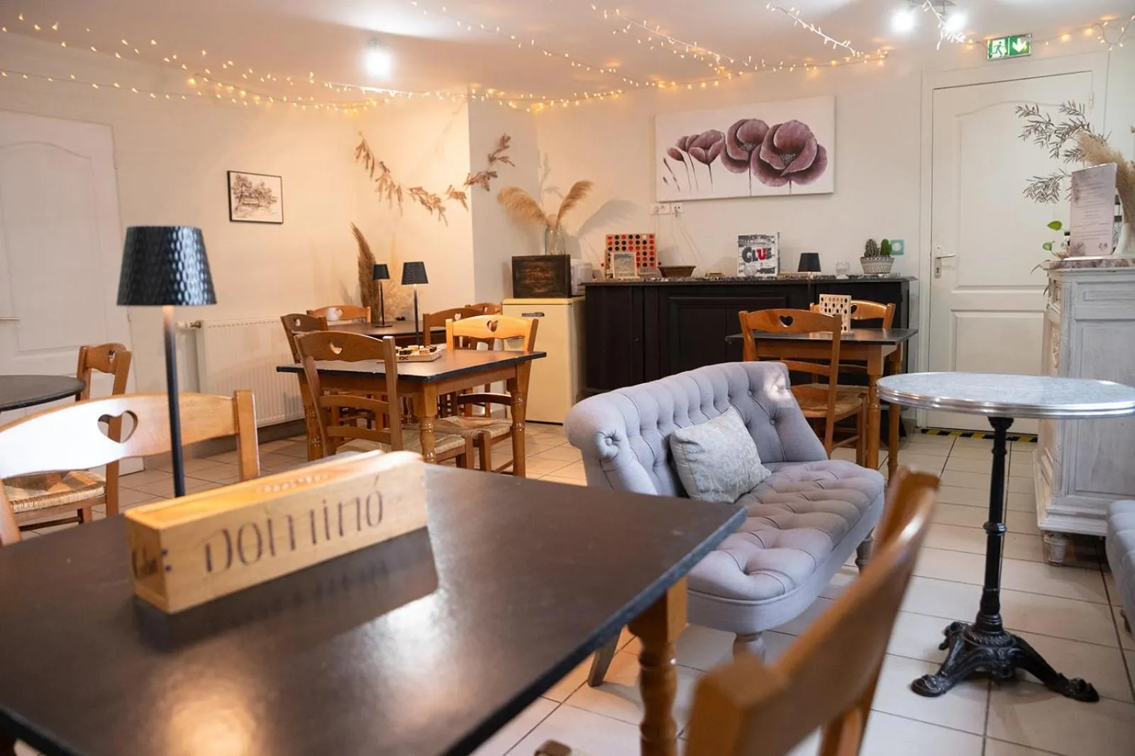 Living room in Hotel Auberge du Fin Chapon