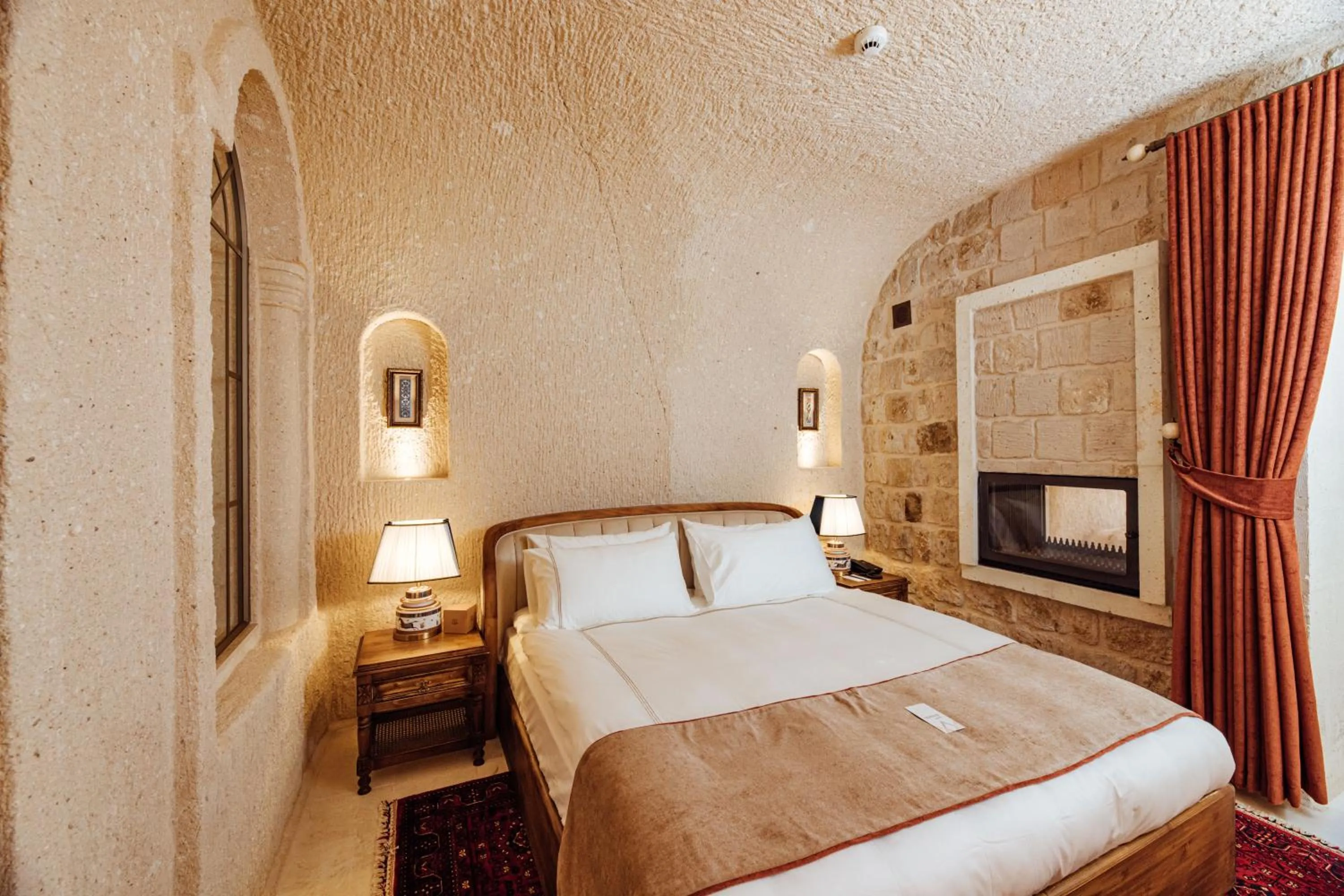 Bedroom, Bed in Via Regia Cappadocia Hotel