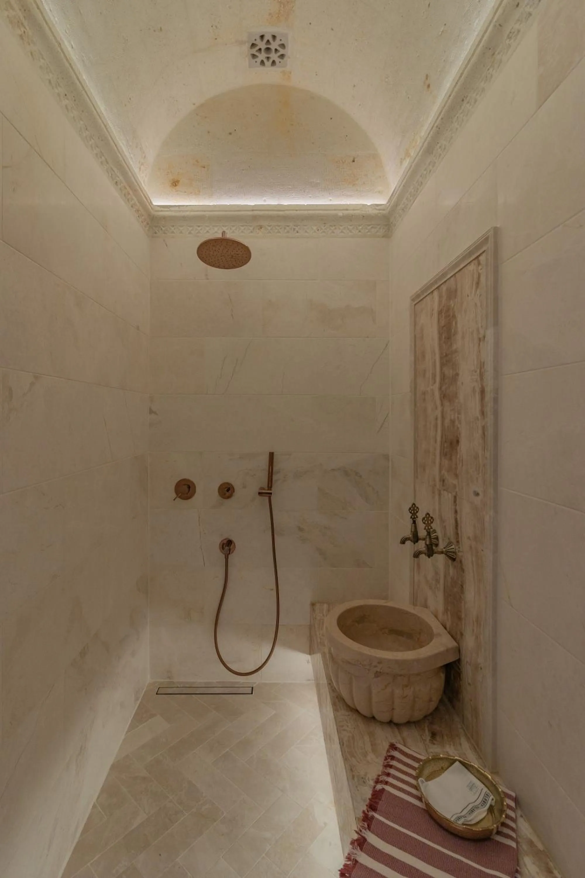 Bathroom in Via Regia Cappadocia Hotel