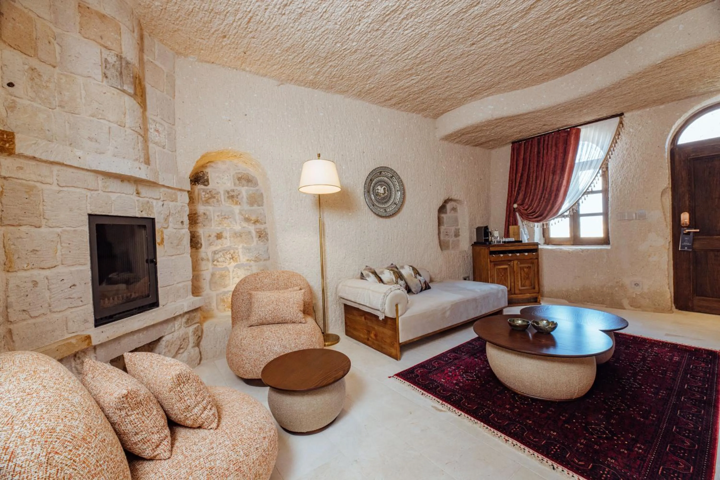 Seating area in Via Regia Cappadocia Hotel