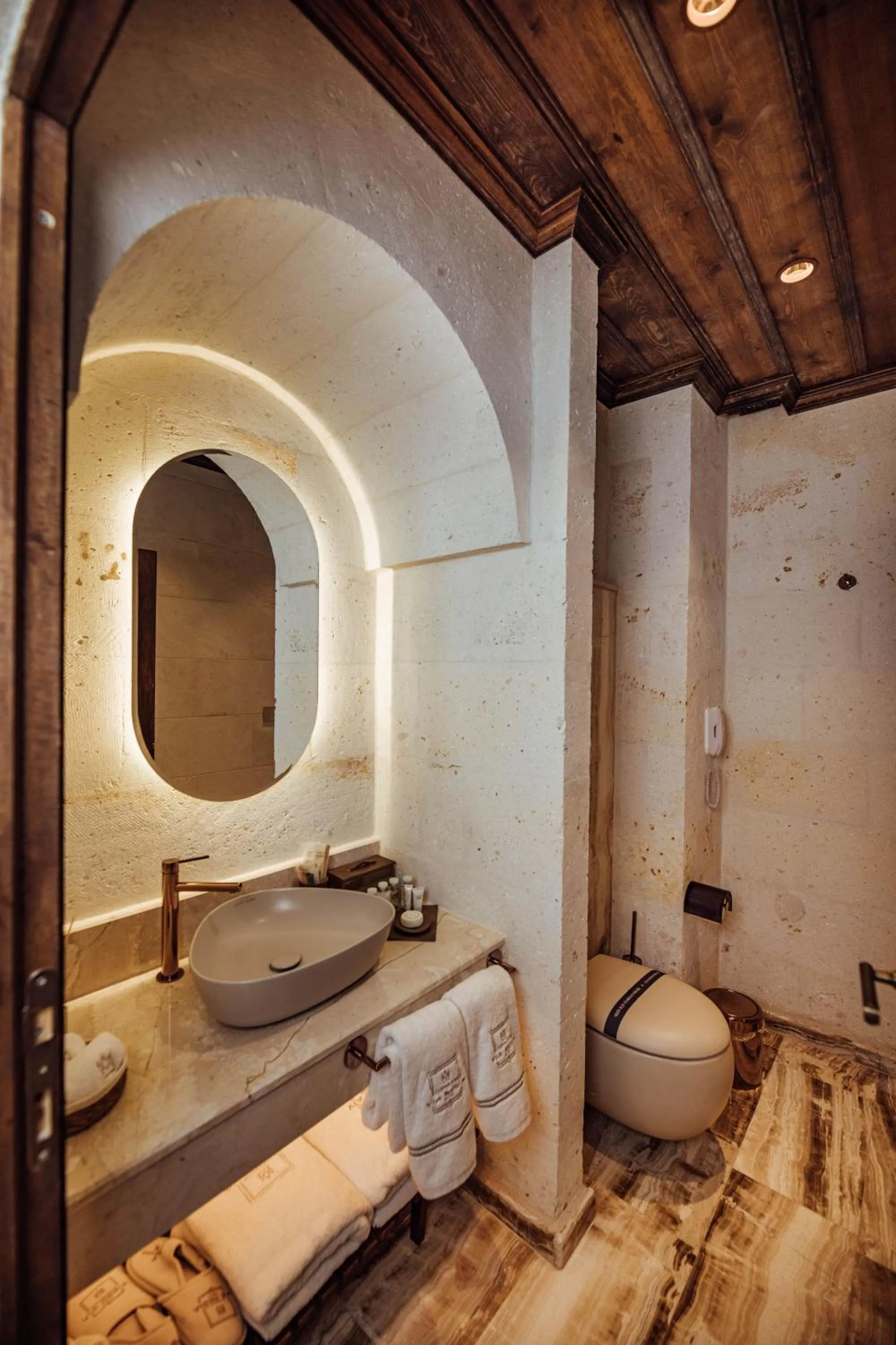 Bathroom in Via Regia Cappadocia Hotel