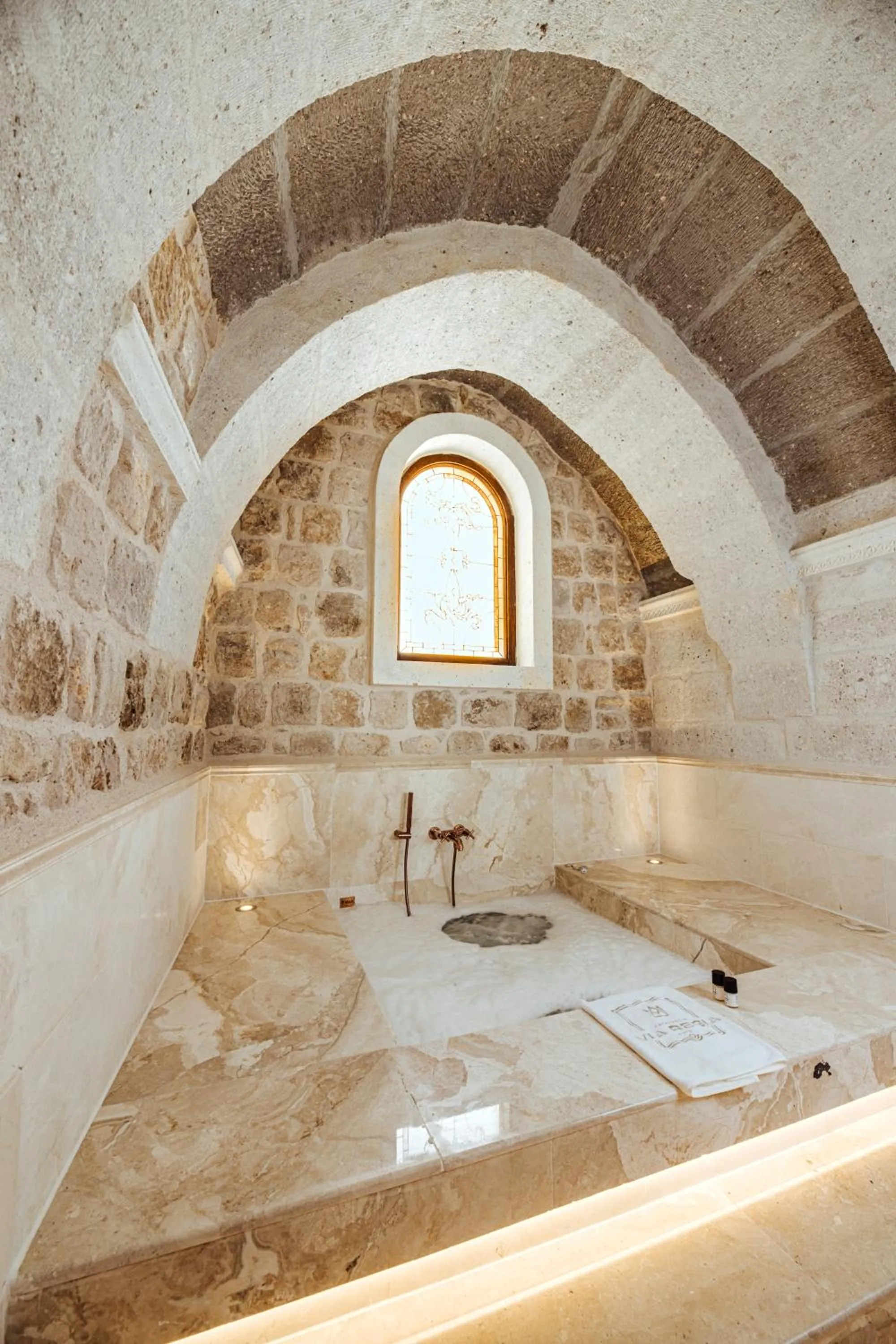 Bathroom in Via Regia Cappadocia Hotel