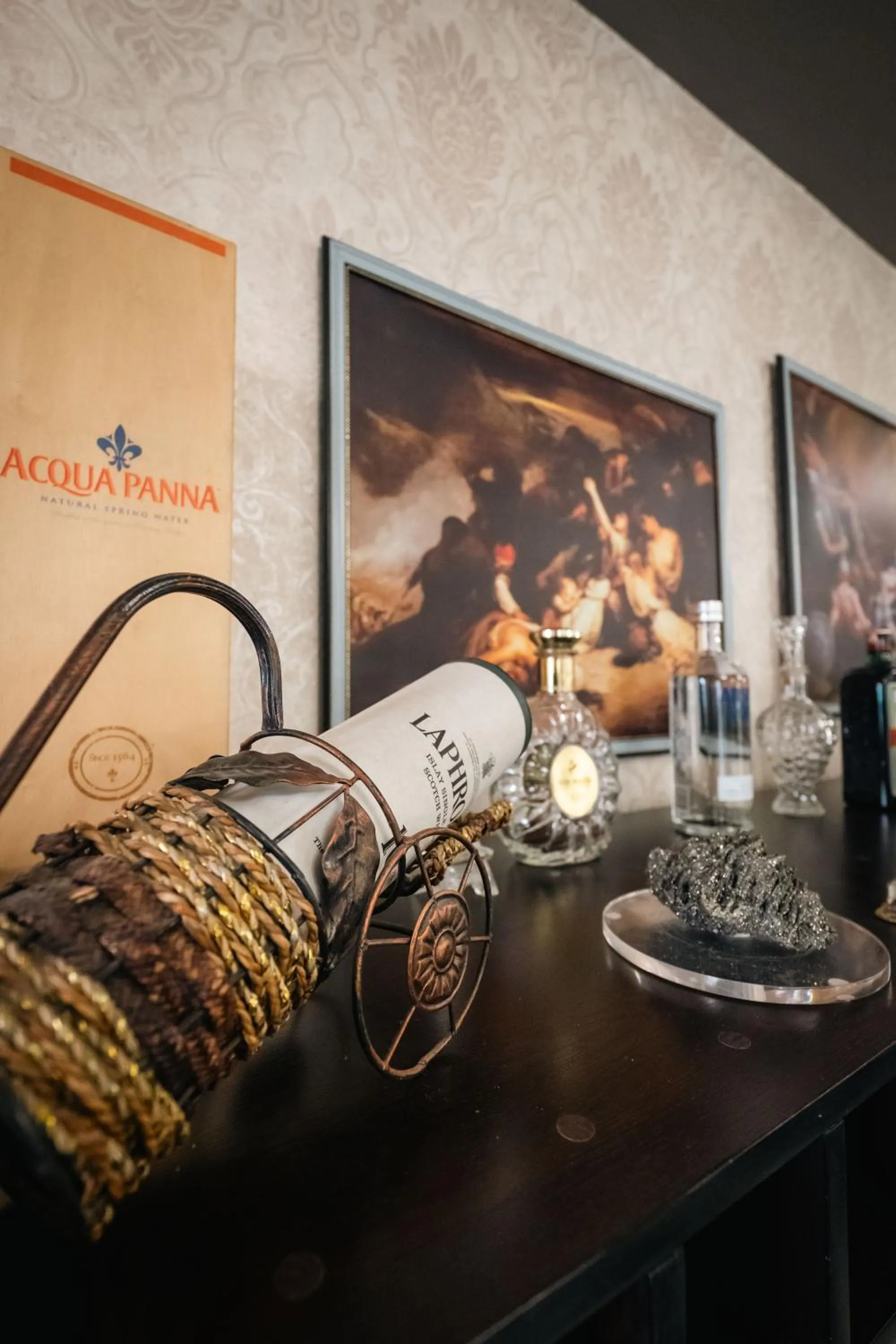 Living room in Hotel Aria